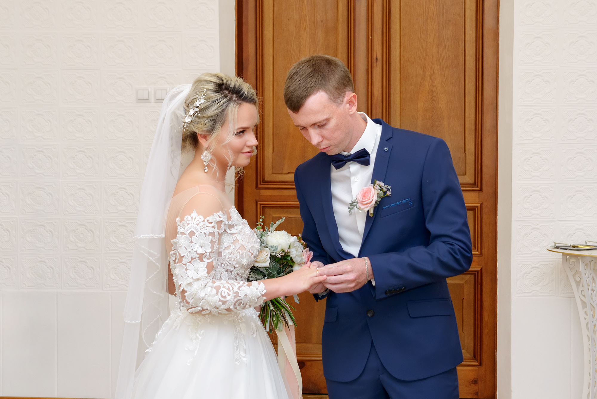 Свадебная церемония в Нижегородском загсе