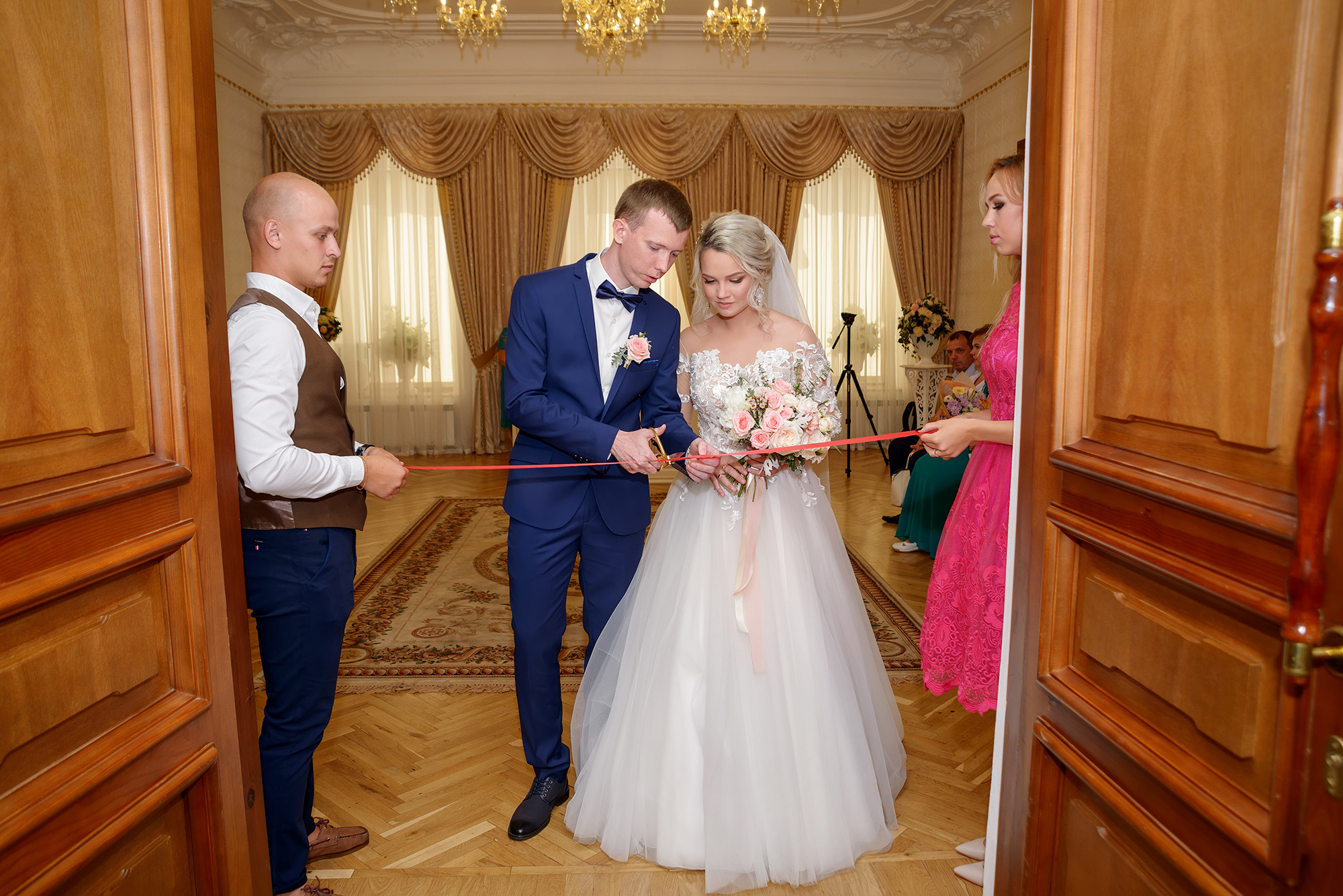 Свадебная церемония в Нижегородском загсе