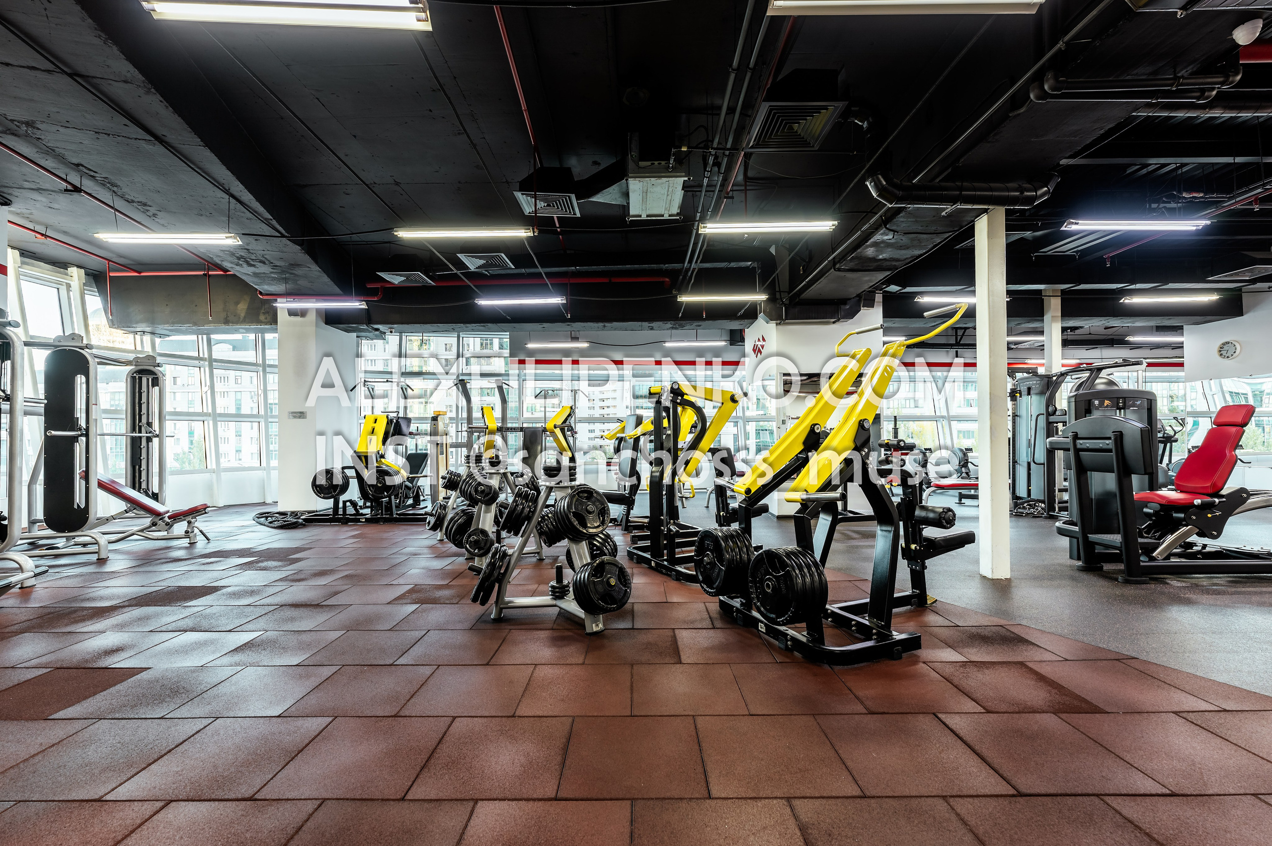 WORKOUT Достык 18. Фотограф интерьера недвижимости и архитектуры в Астане