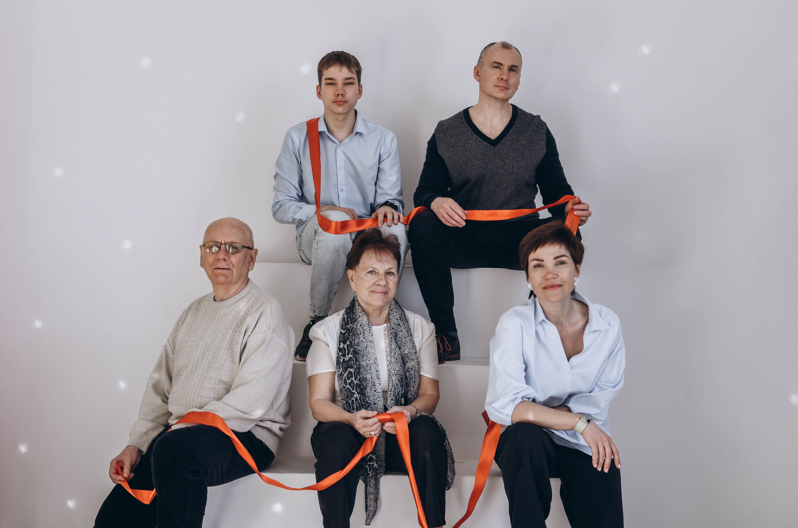 Семейная студийная съемка. Женский и семейный фотограф Людмила Богачкина