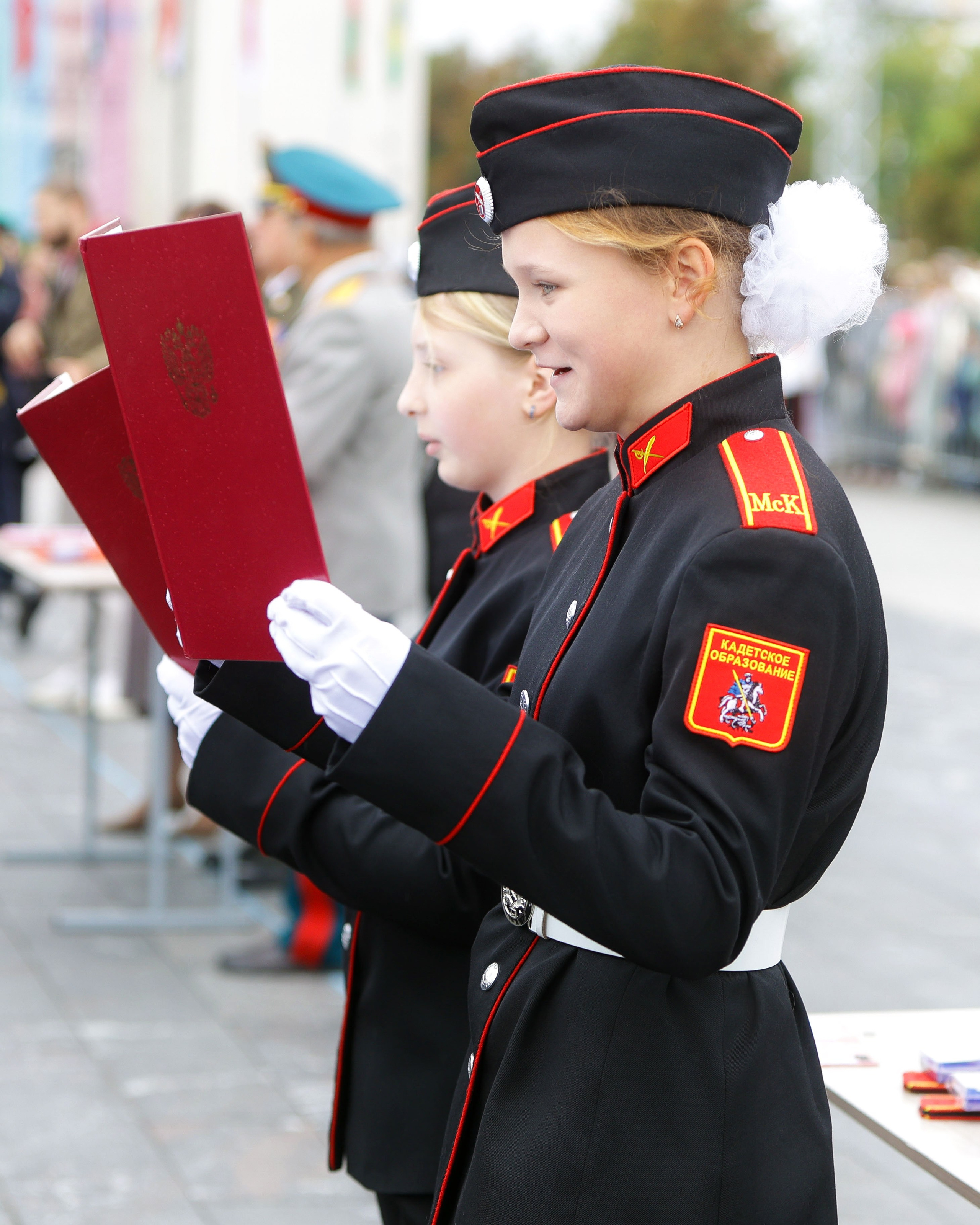 Посвящению в кадеты в Первом Московском кадетском корпусе, Дипломатической кадетской школы. Выпускные альбомы и школьный фотограф в Подольске, Троицке, Щербинке, Москве и Московской области
