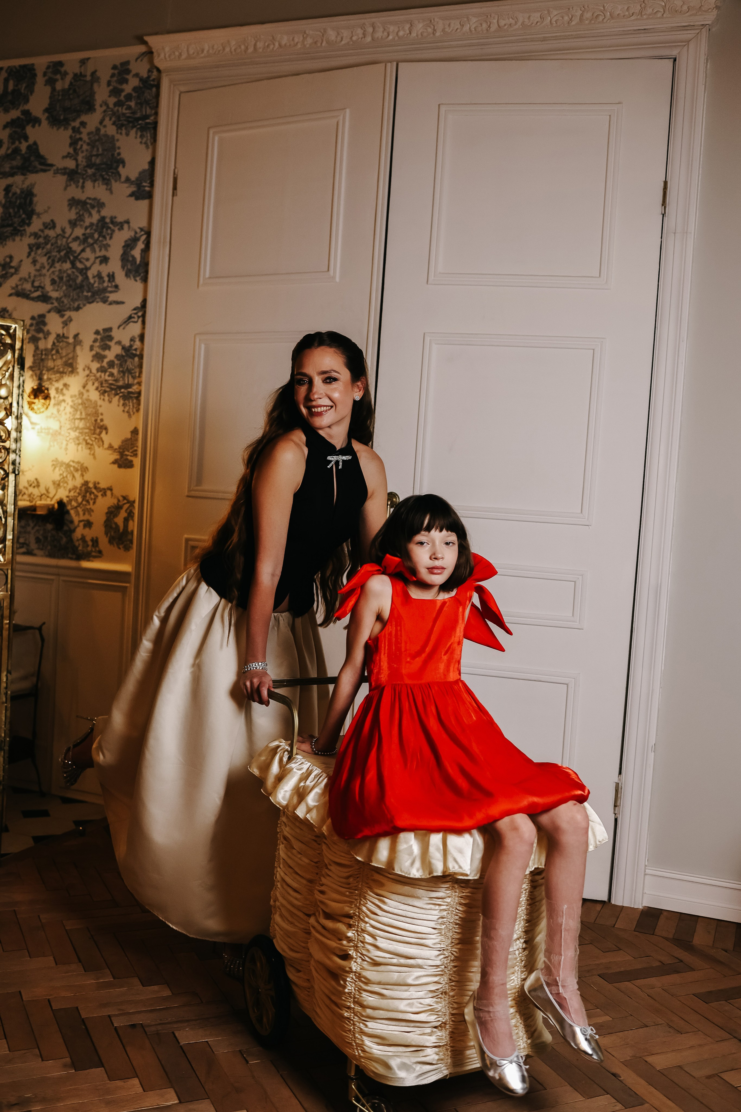 Новогодняя история Людмилы и Полины. Свадебный и семейный фотограф в Воронеже Ксения Воротникова