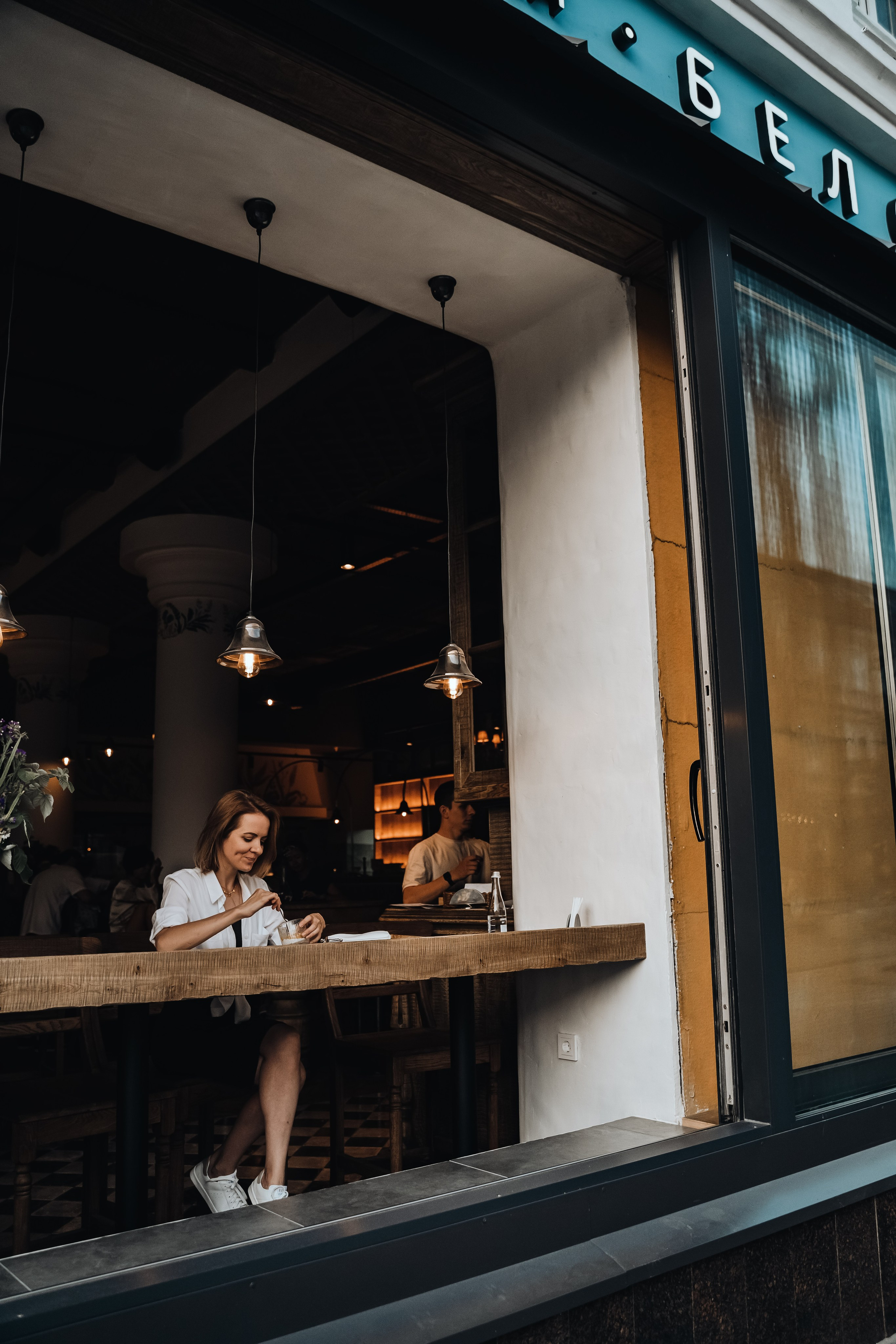 Ольга s t r e e t. Контент фотограф в Москве Кулич Настя