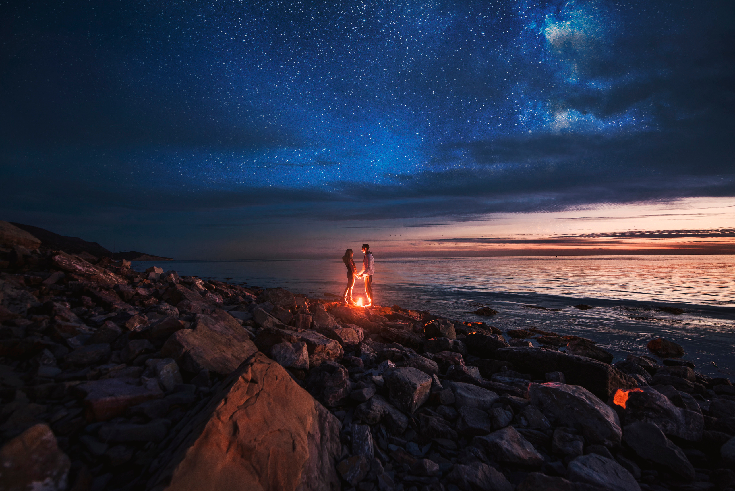 Млечный путь - love story Олега и Оксаны. Фотограф в Краснодаре, Москве, Санкт-Петербурге Андрей Резун