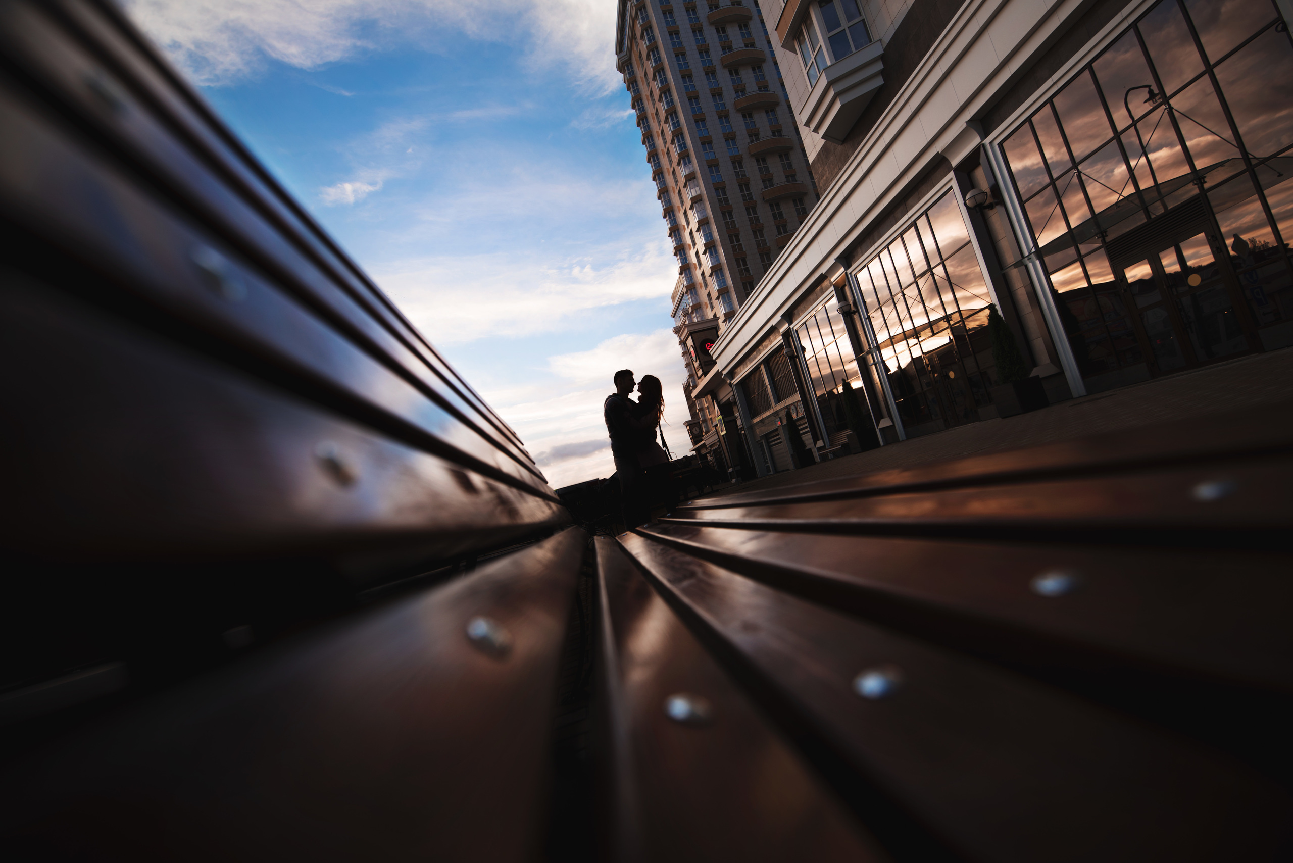 Фонтан - love story Даня и Катя. Фотограф в Краснодаре, Москве, Санкт-Петербурге Андрей Резун