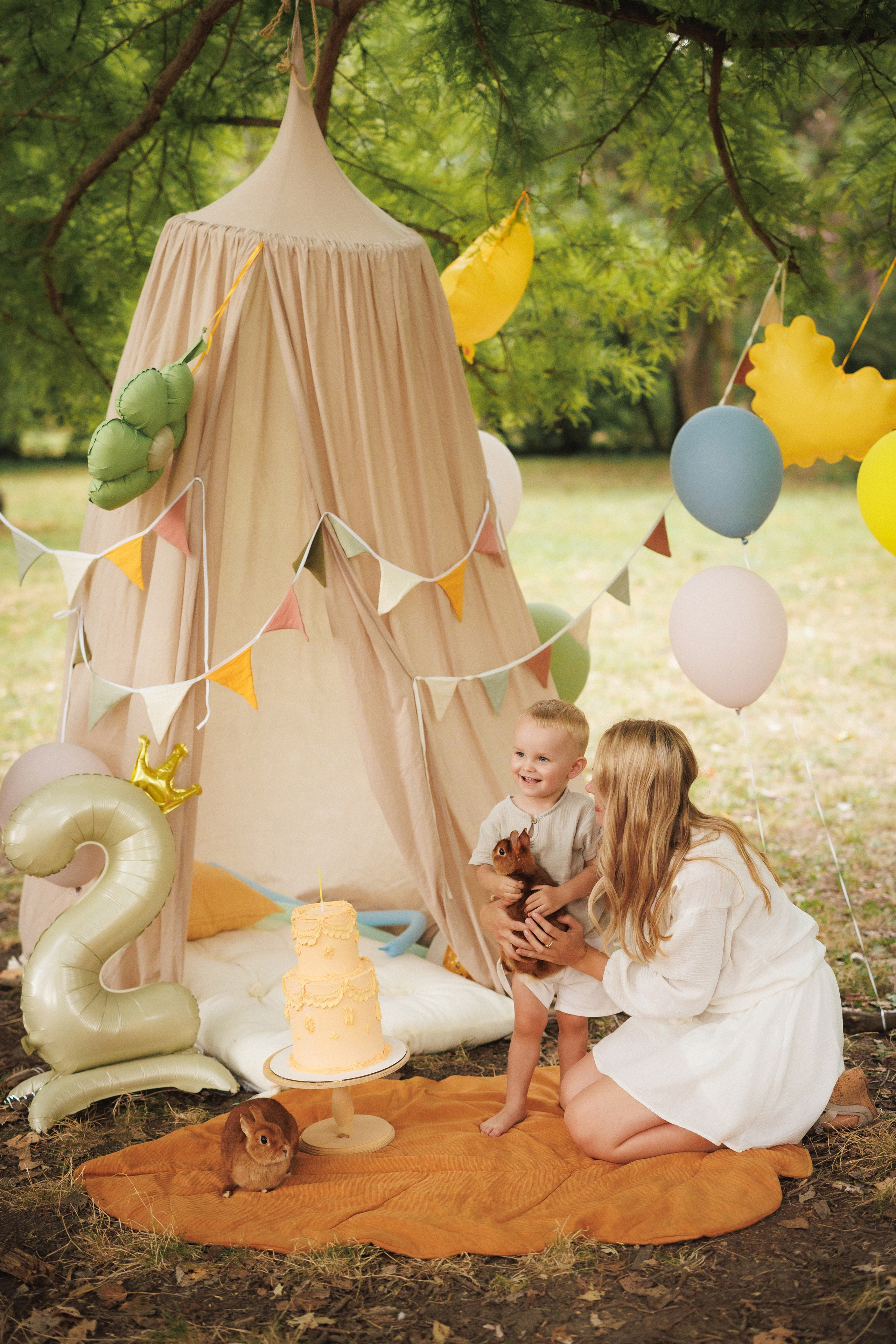 Детская, семейная фотосессия для именинников в парке, город Краснодар. Семейный и детский фотограф в Краснодаре Анна Трашкова