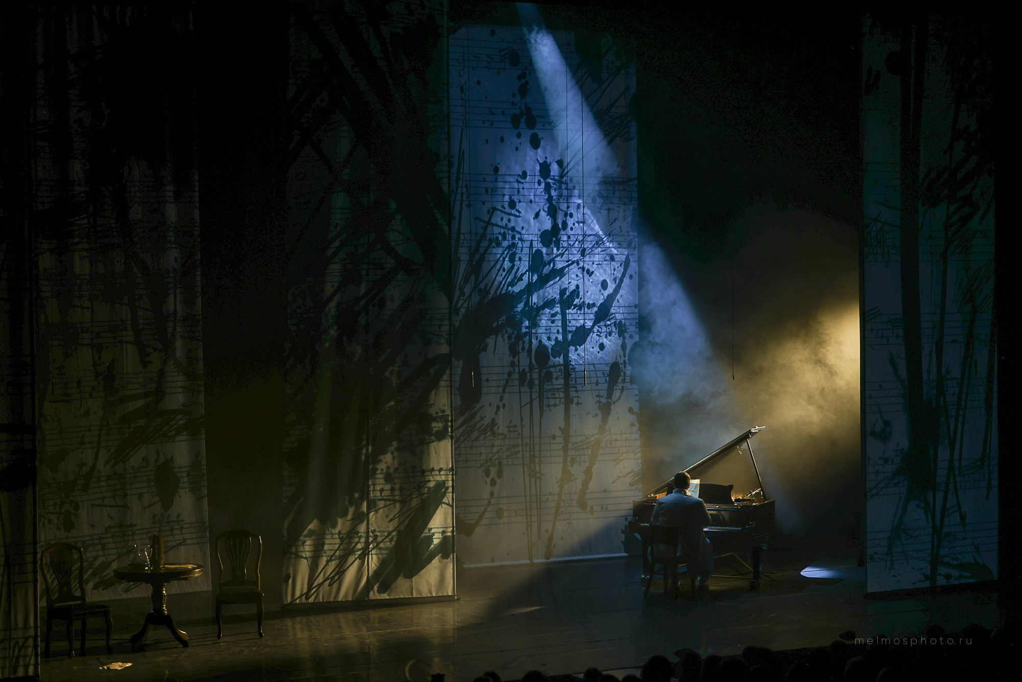 Моцарт и Сальери. МОСКОНЦЕРТ. Reportage, architectural, fine art photographer Lena Melnikova in Moscow