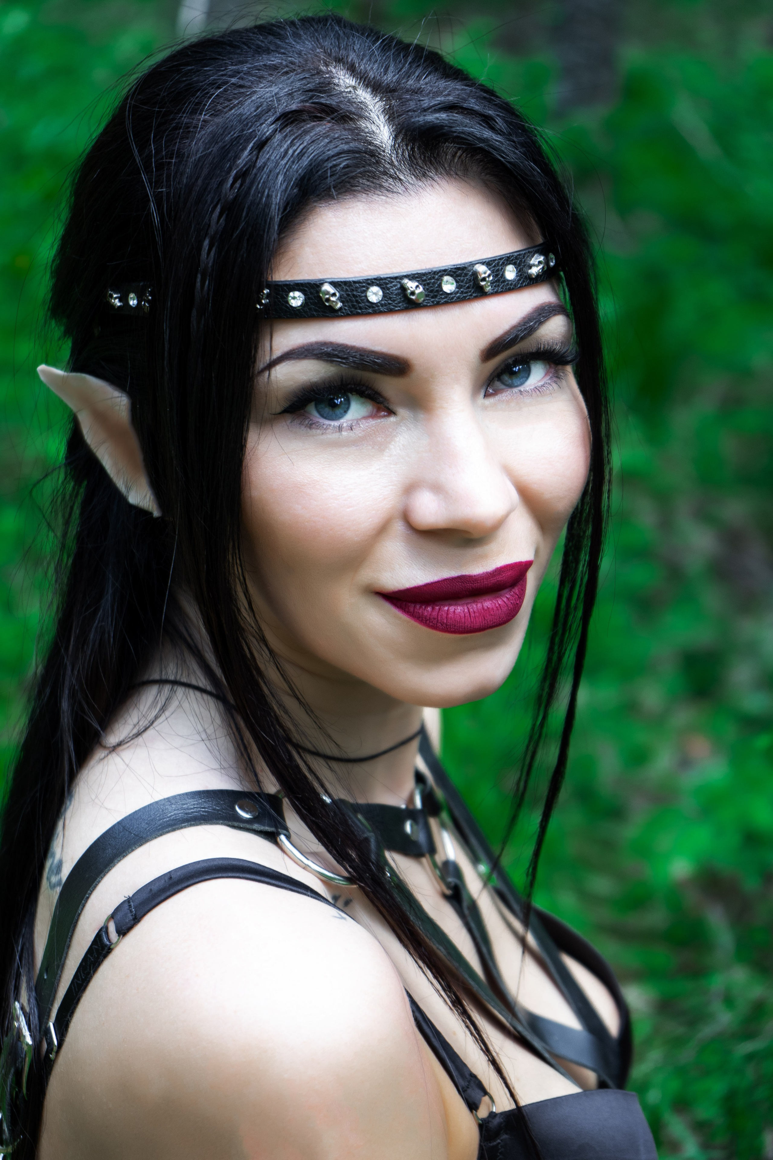 Портретная фотосессия на мотоцикле. Фотограф Екатеринбург Кокшарова Александра