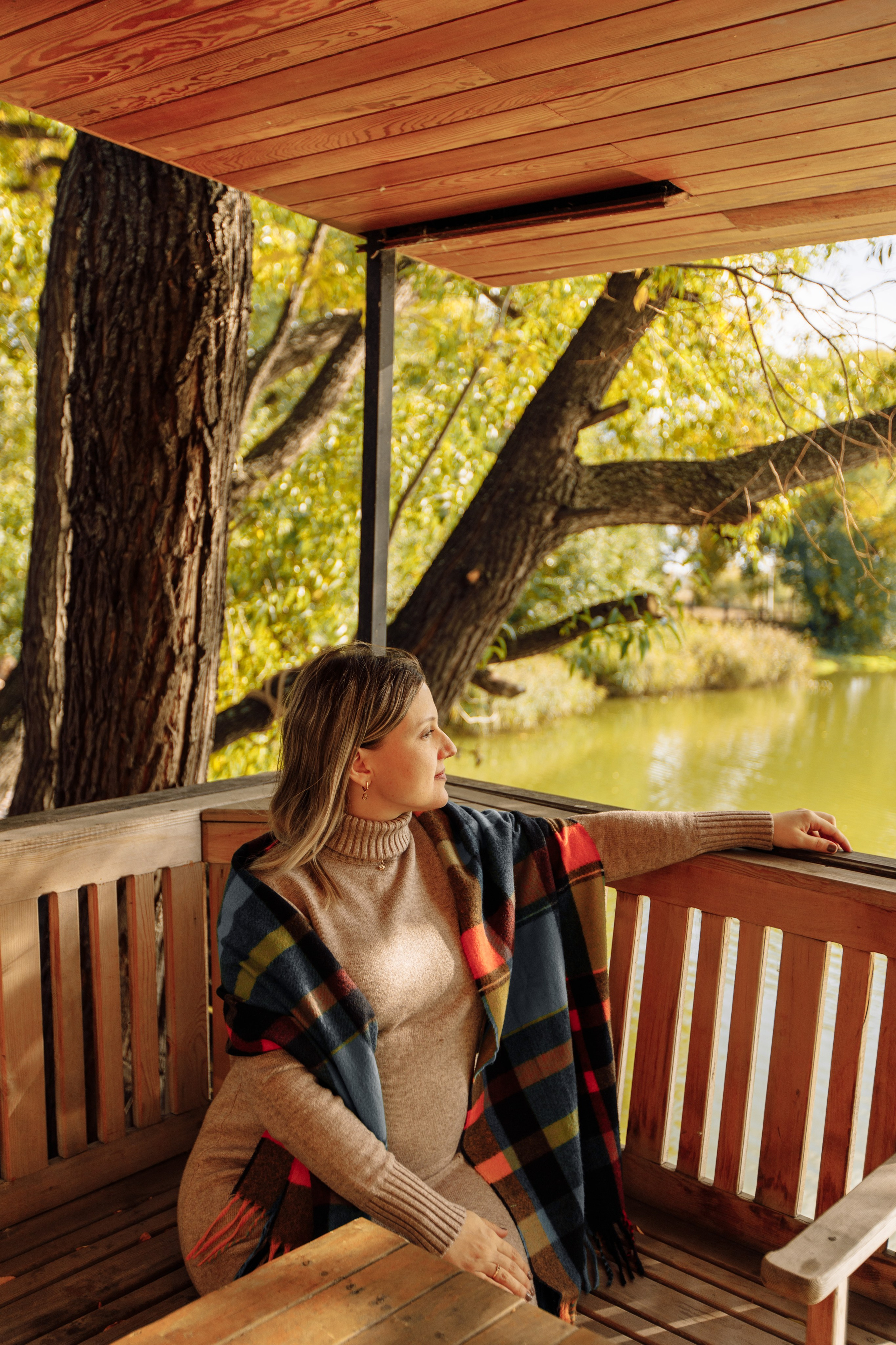 Осеняя на озере. Фотограф в Барнауле Ирина Чикалова
