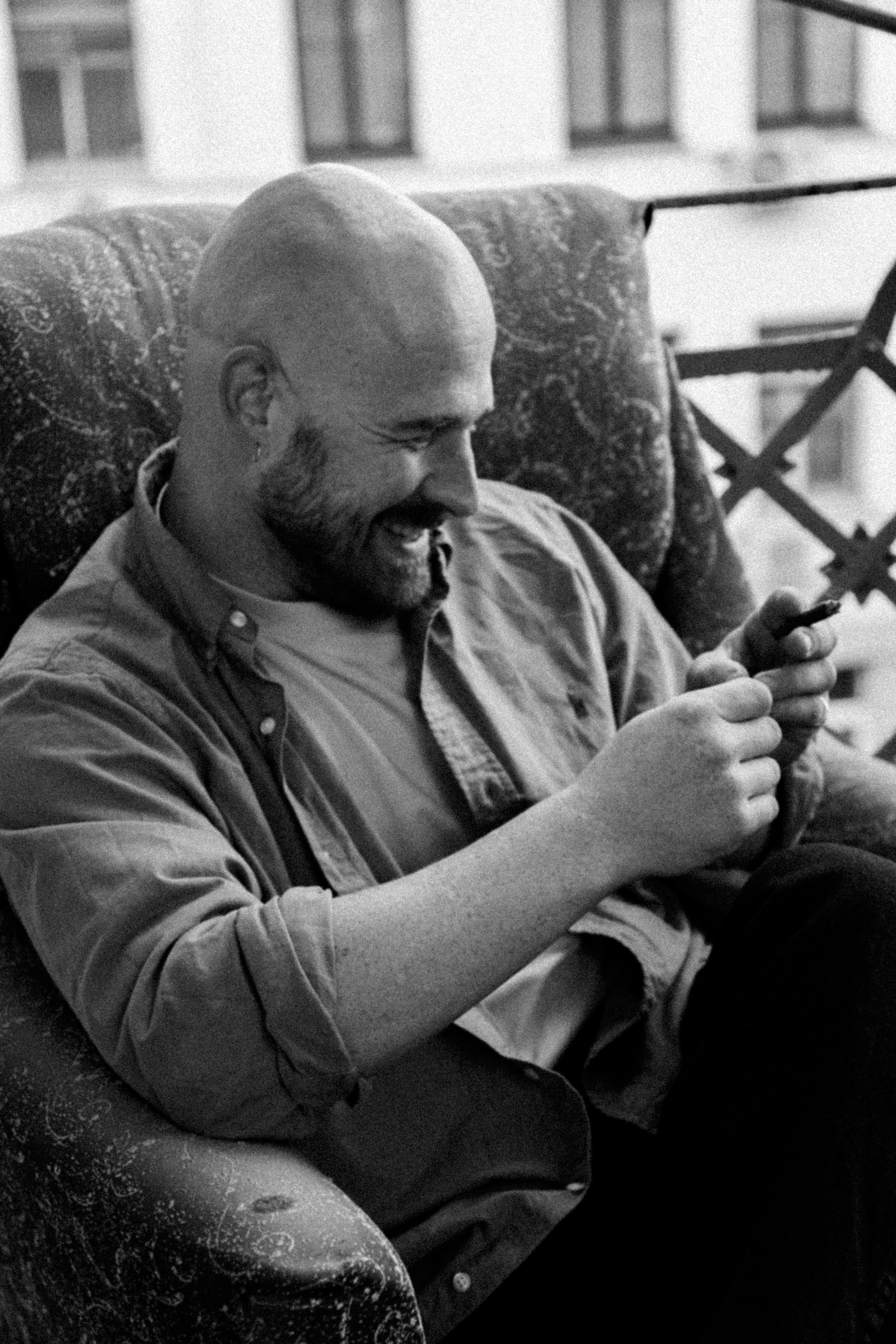 Мужской портрет. Фотограф, Москва, Lifestyle фотография