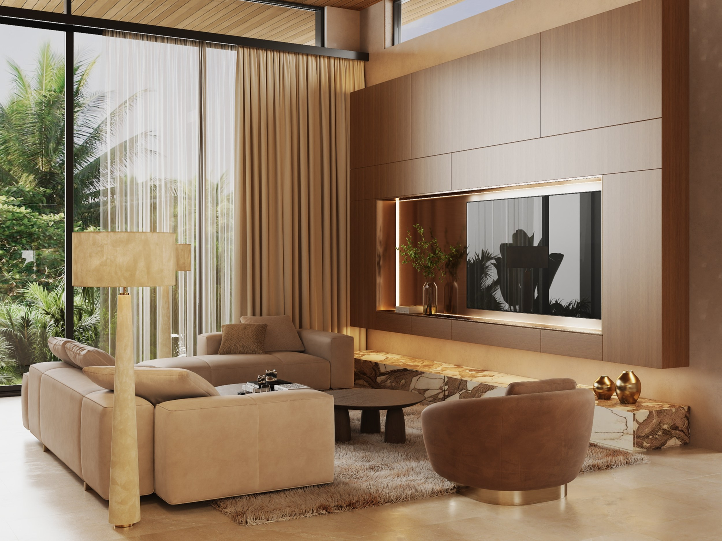 Villa Phuket | 2026. 3D Визуализация интерьера