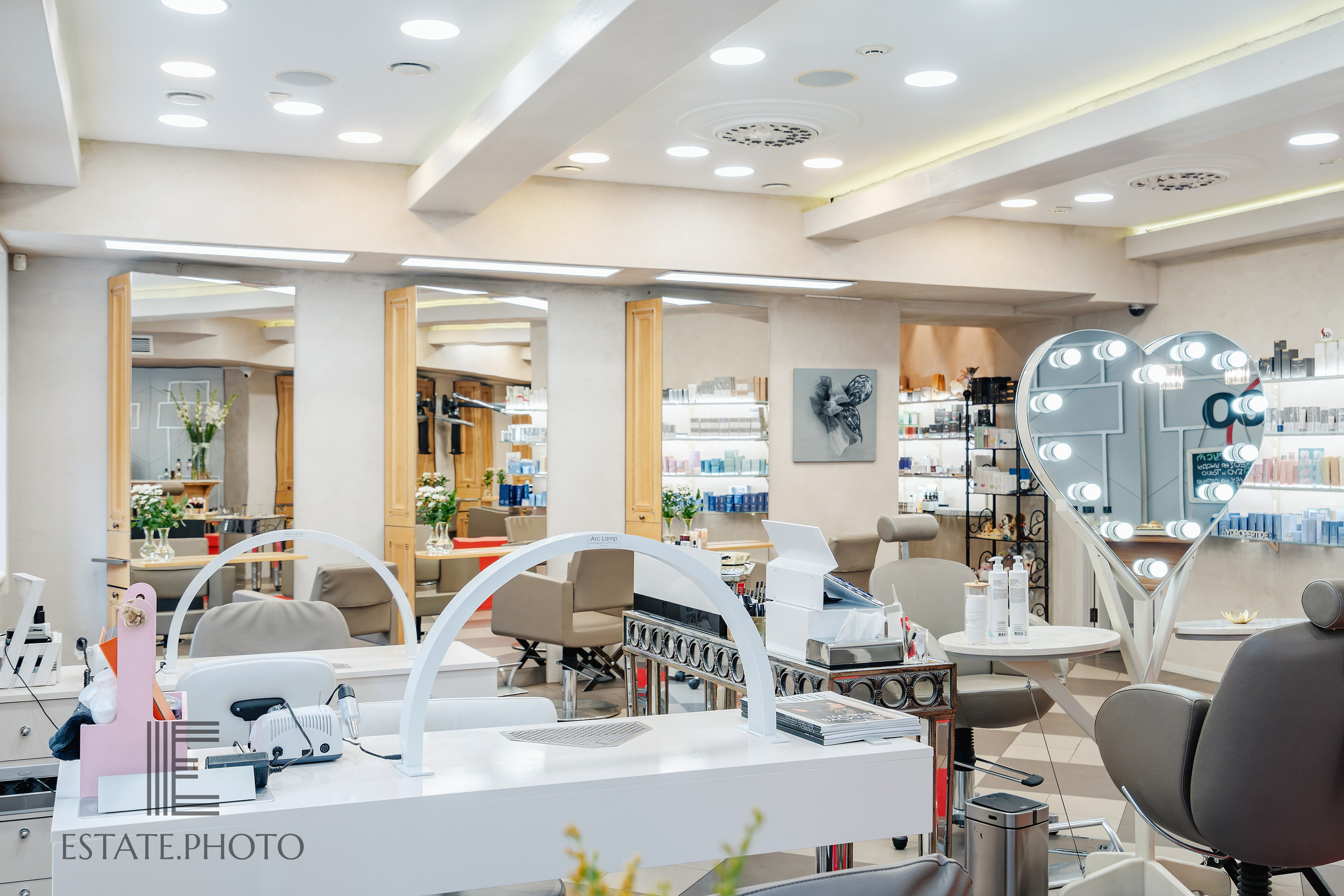 Салоны Красоты. Интерьерный фотограф Москва Татьяна Казакова