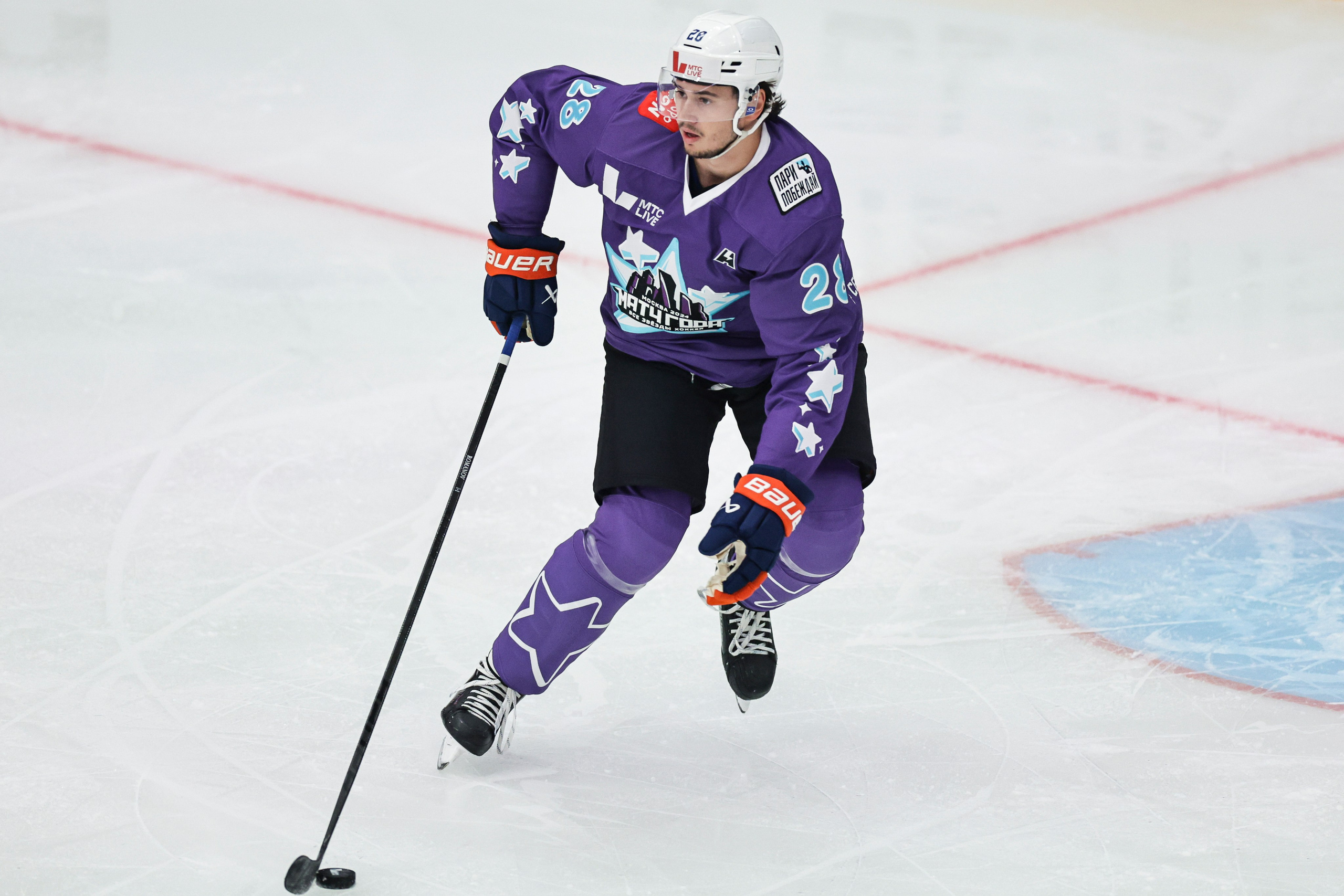 Матч года 2024: Игроки НХЛ против Игроков КХЛ. Спортивный репортажный фотограф Казань Нафис Сиразетдинов