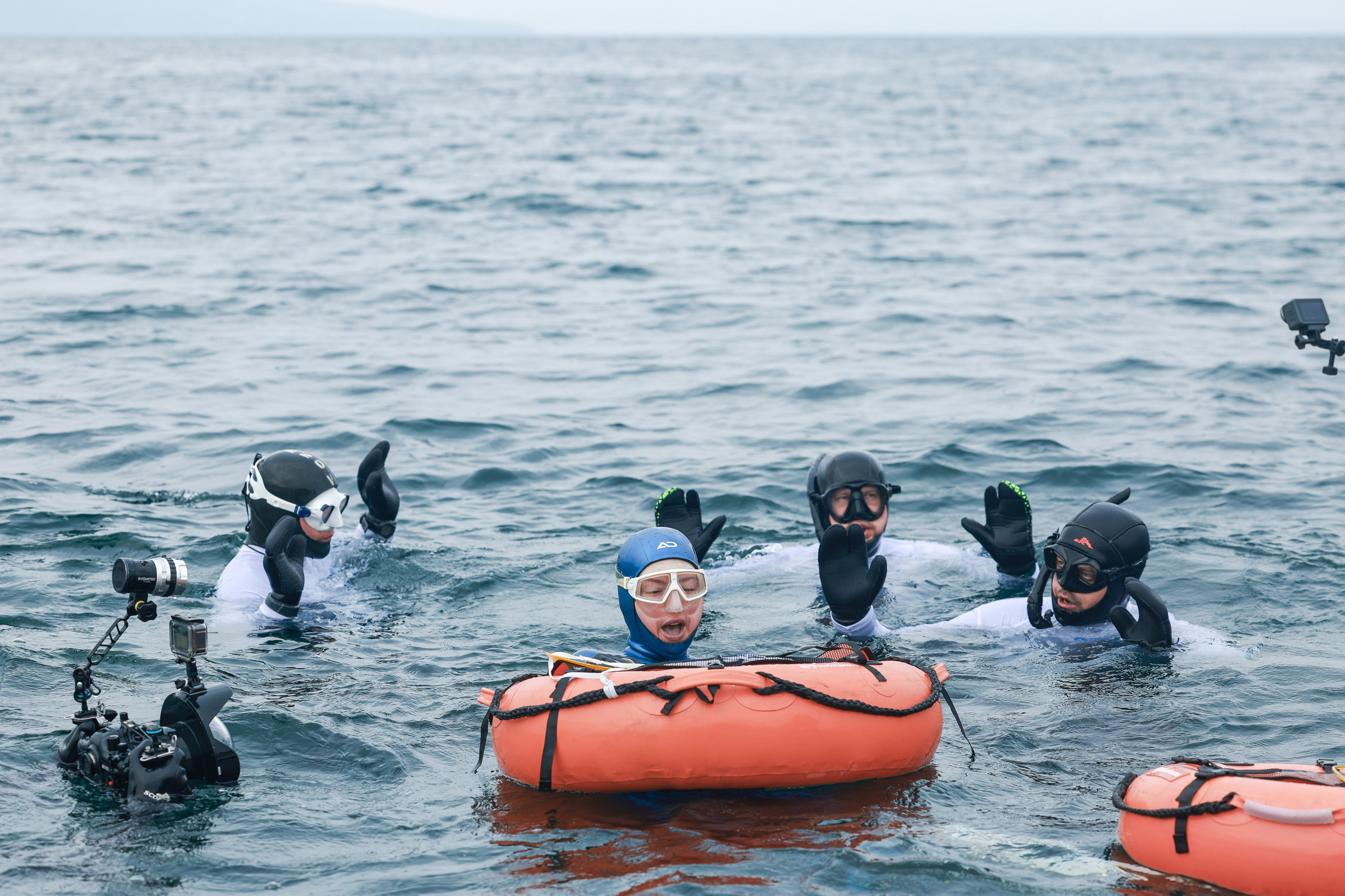 Фестиваль по фридайвингу «Глубина Путорана». Спортивный репортажный фотограф Казань Нафис Сиразетдинов