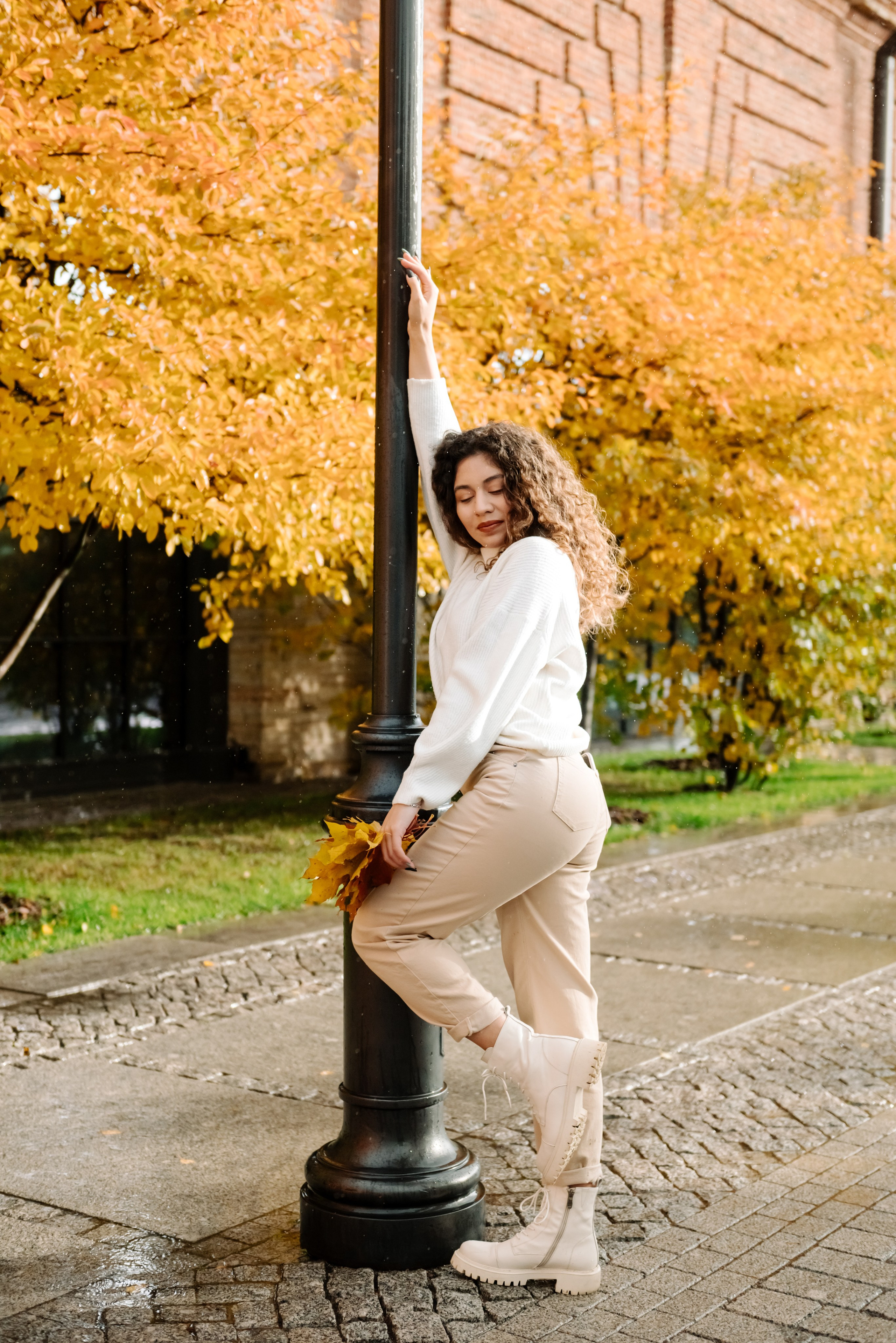 Осенняя фотосессия в Питере Новая Голландия. Свадебный и сеейный фотограф в Санкт-Петербурге Елена Худякова