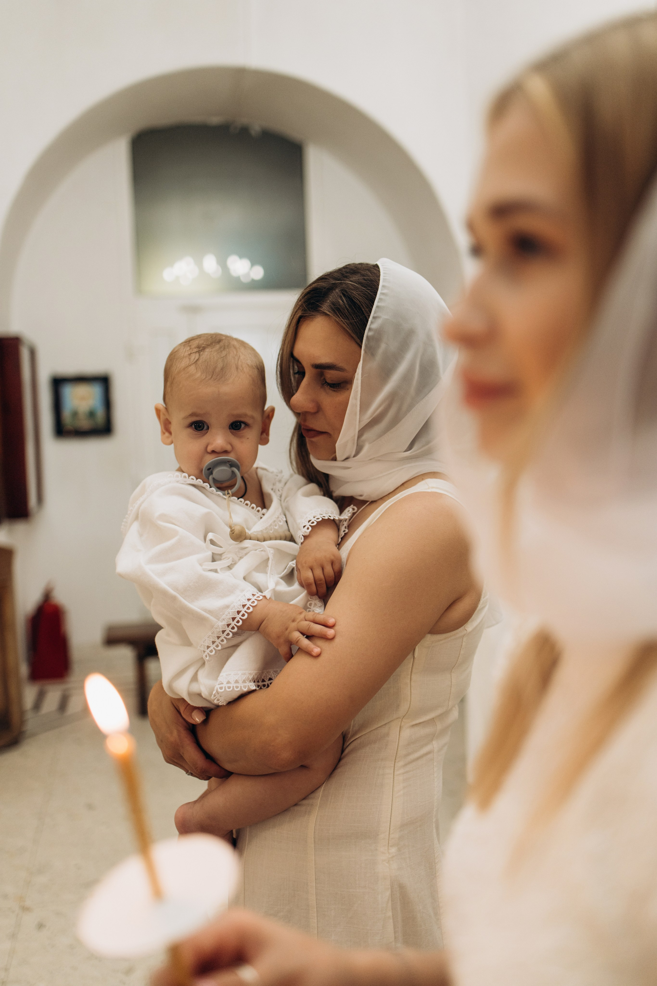 Крещение Радмира. Самый теплый фотограф в Краснодаре Рябоконь Ксения