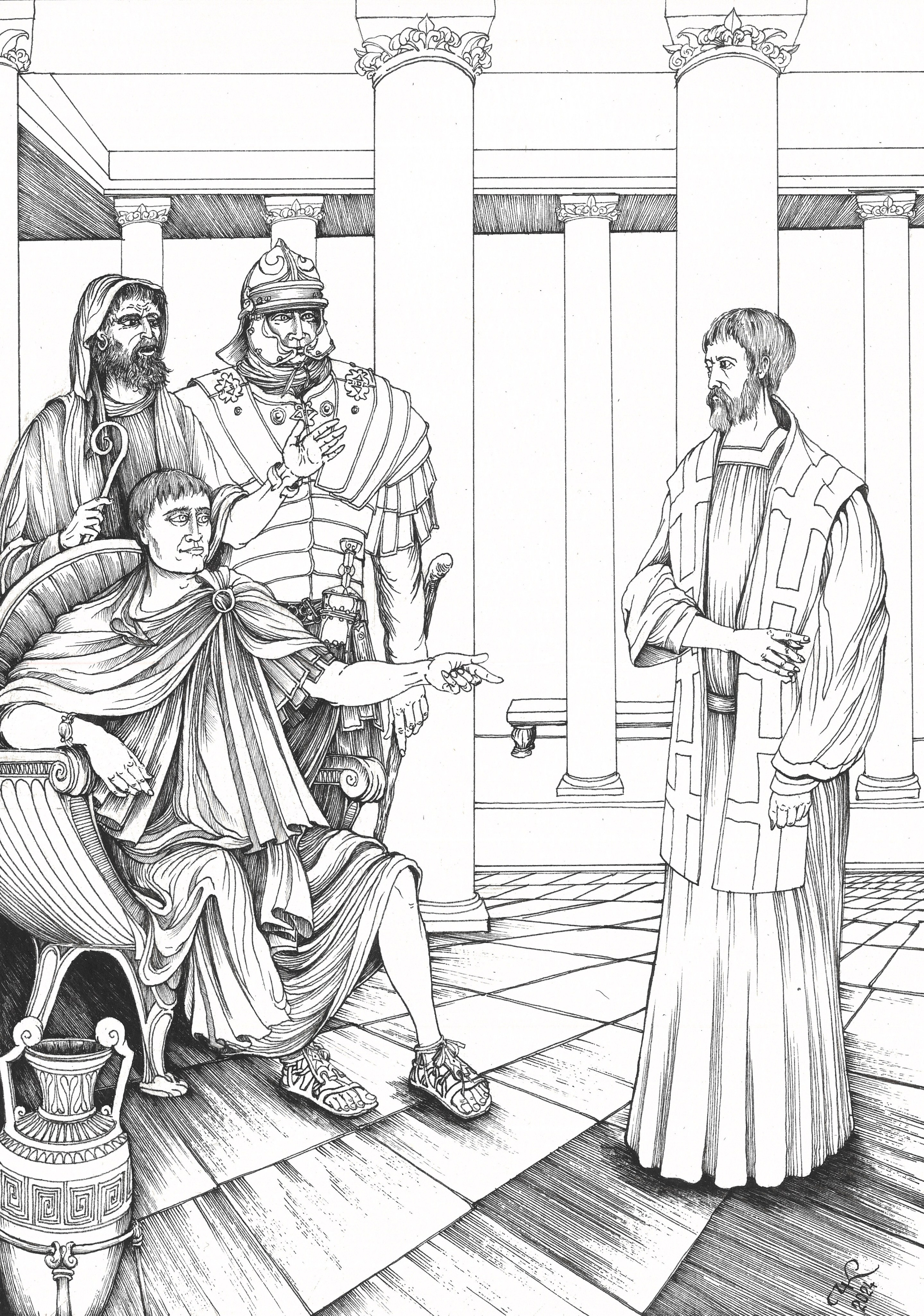 Святые востока. Графика Часовских