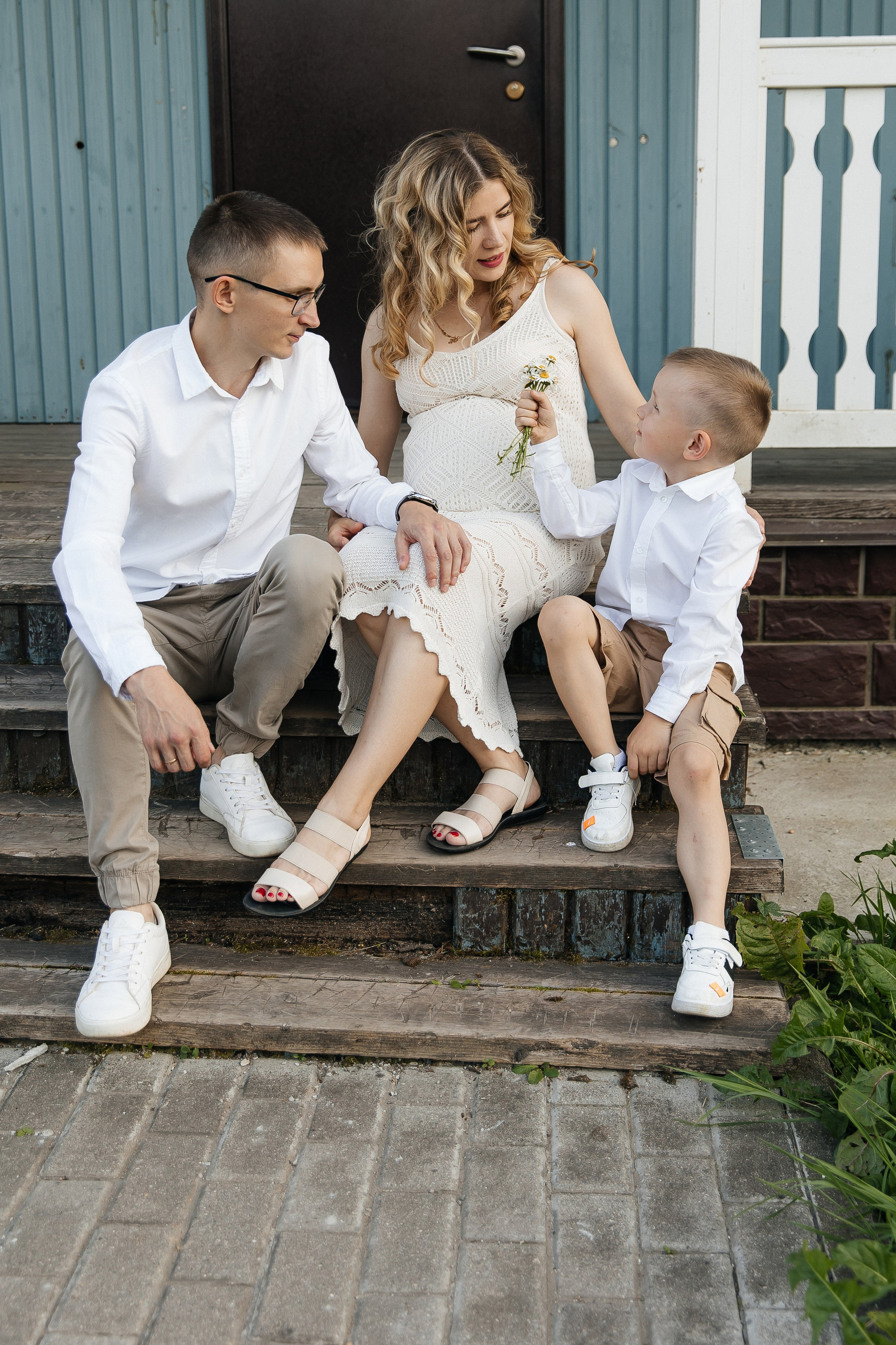 Игорь, Марина и Арсений. Свадебный и семейный фотограф в Вологде Екатерина Назарина
