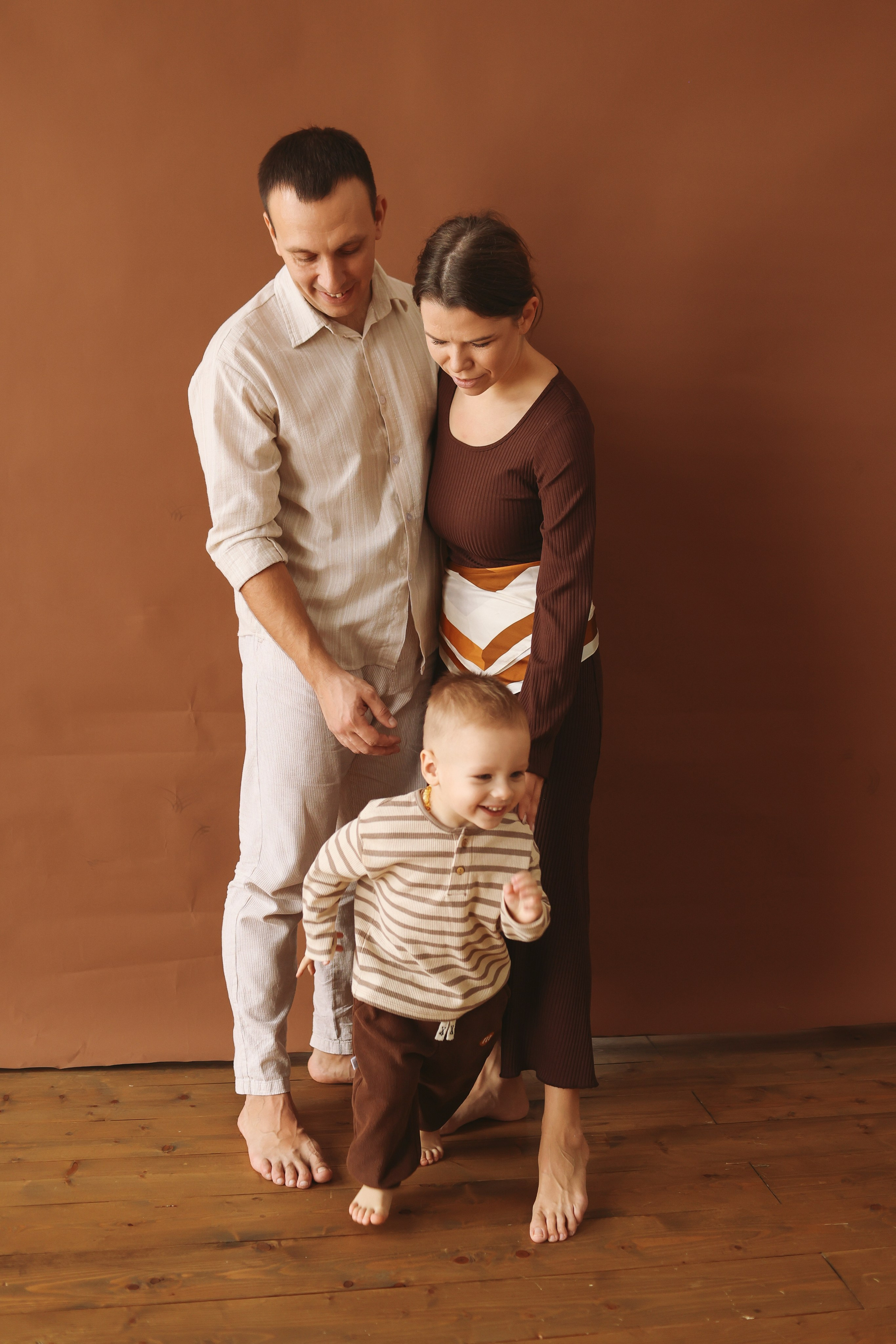 Таня Николай и маленький Савелий. Фотограф Владимир Москва