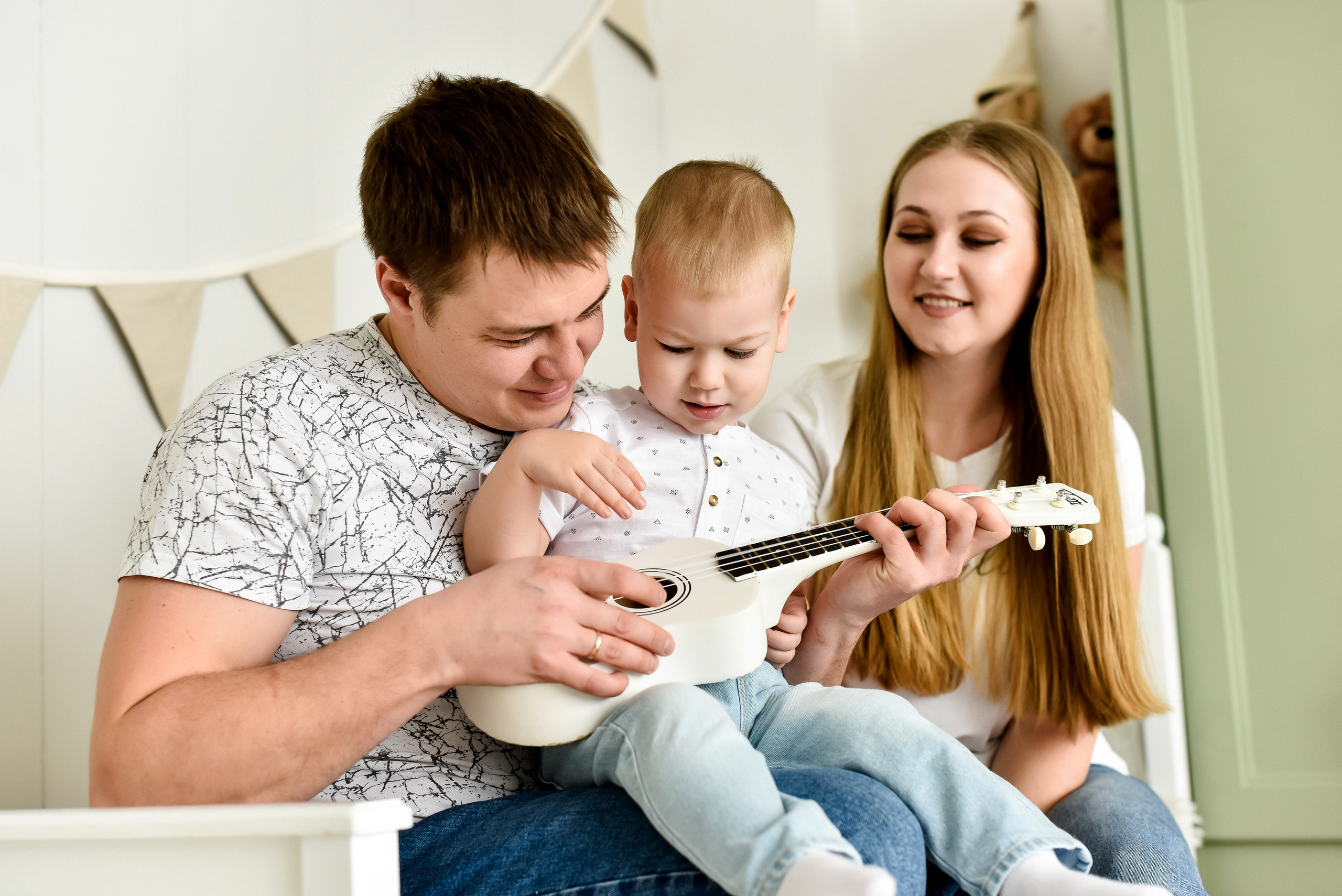 Семья Анечки, Сергея и Вовочки