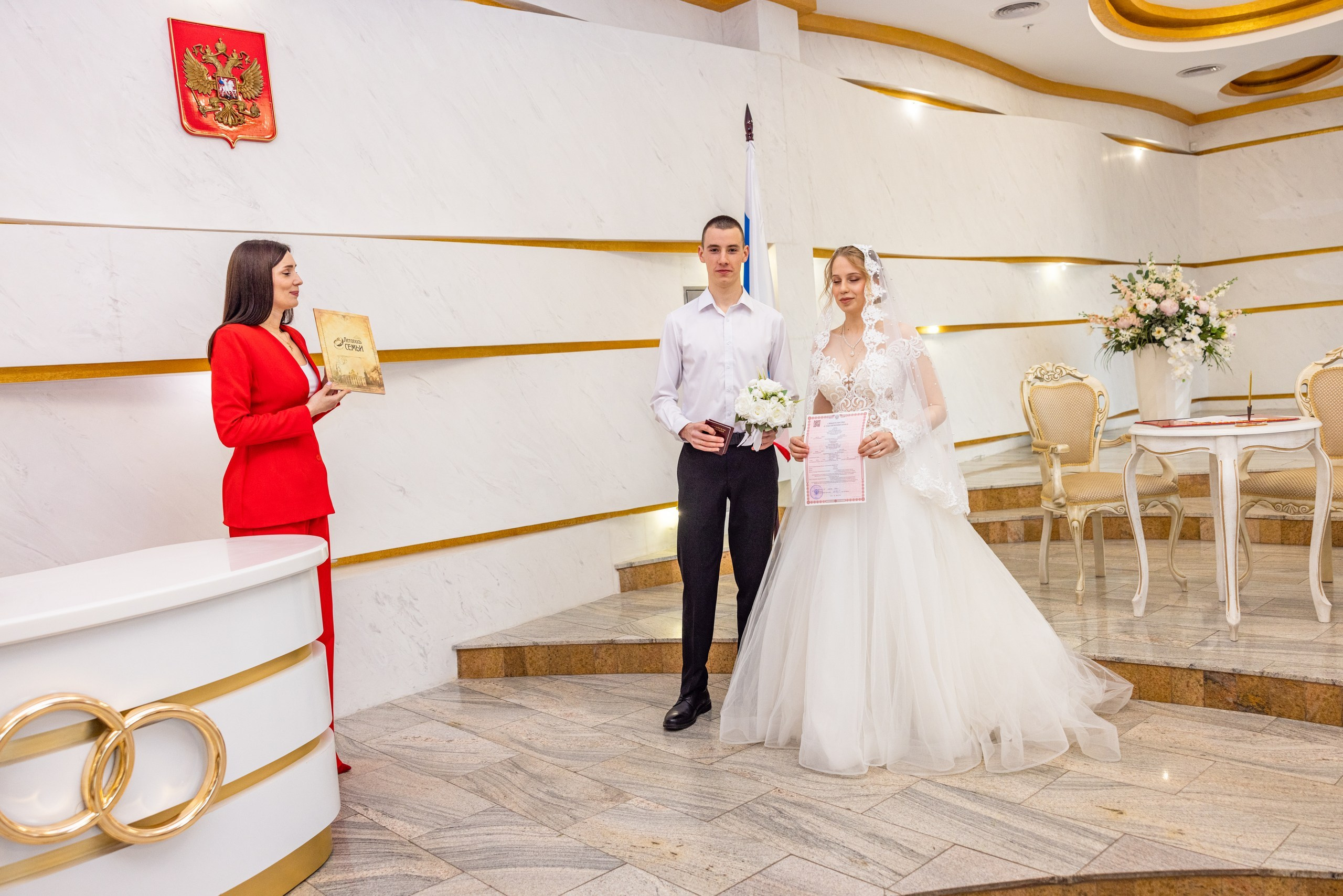 Пример одной свадьбы ЗАГС, ресторан. Фотограф в Туле Крупский АнДРей. Фотостудия «КАДР71» в Туле