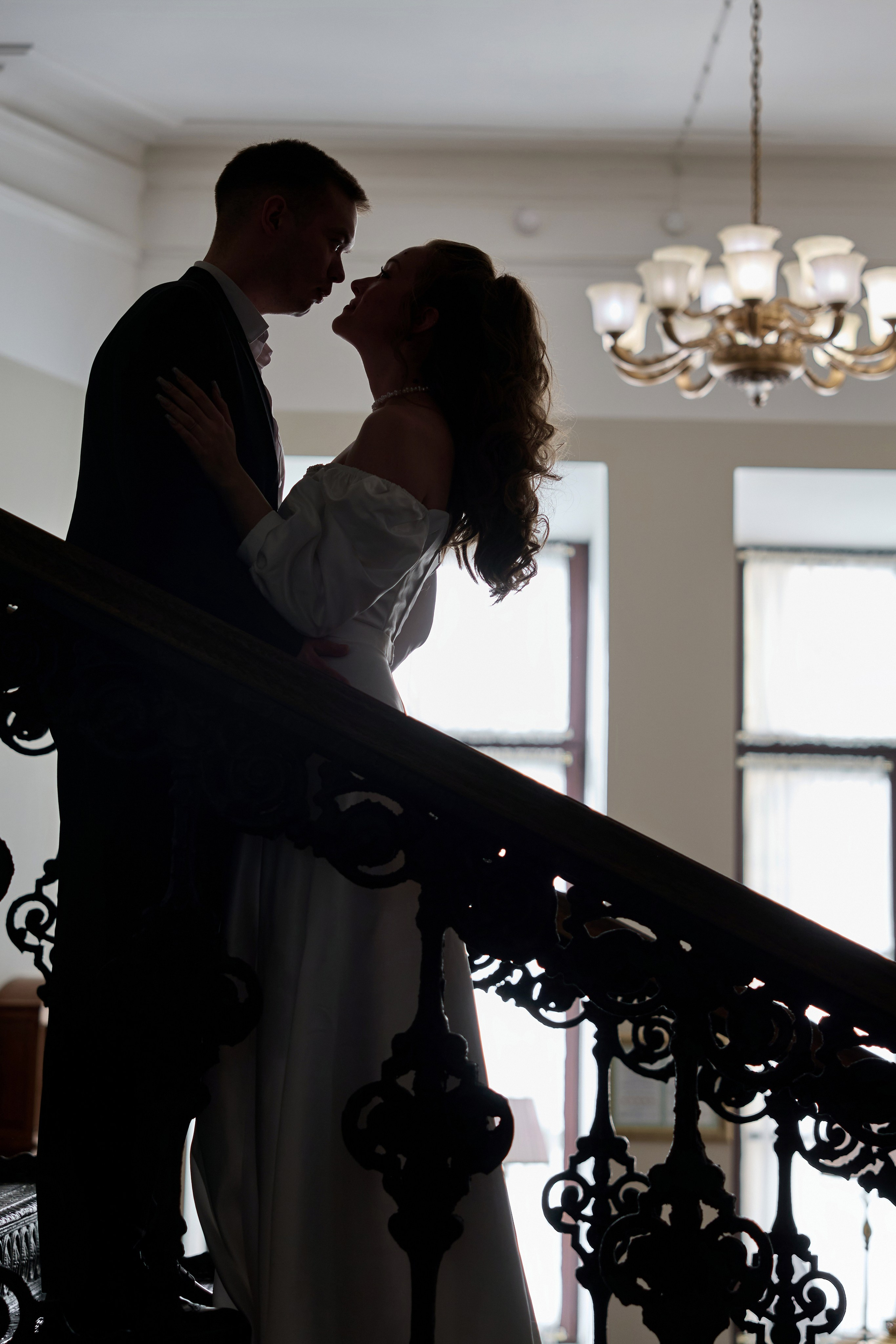 Свадебная фотосессия в гостинице и в студии