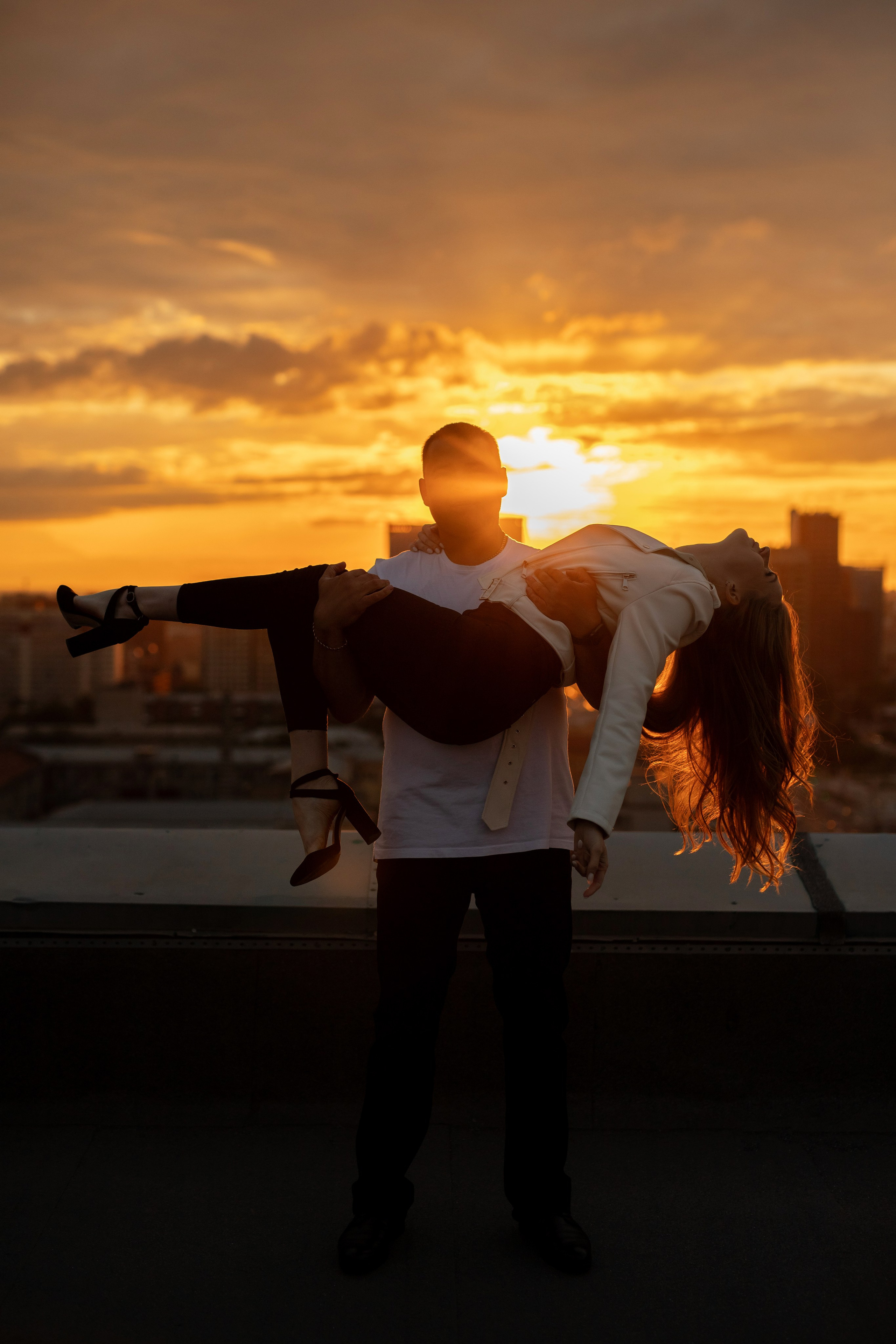 Свидание на крыше. Таня Давтян фотограф в Новосибирске