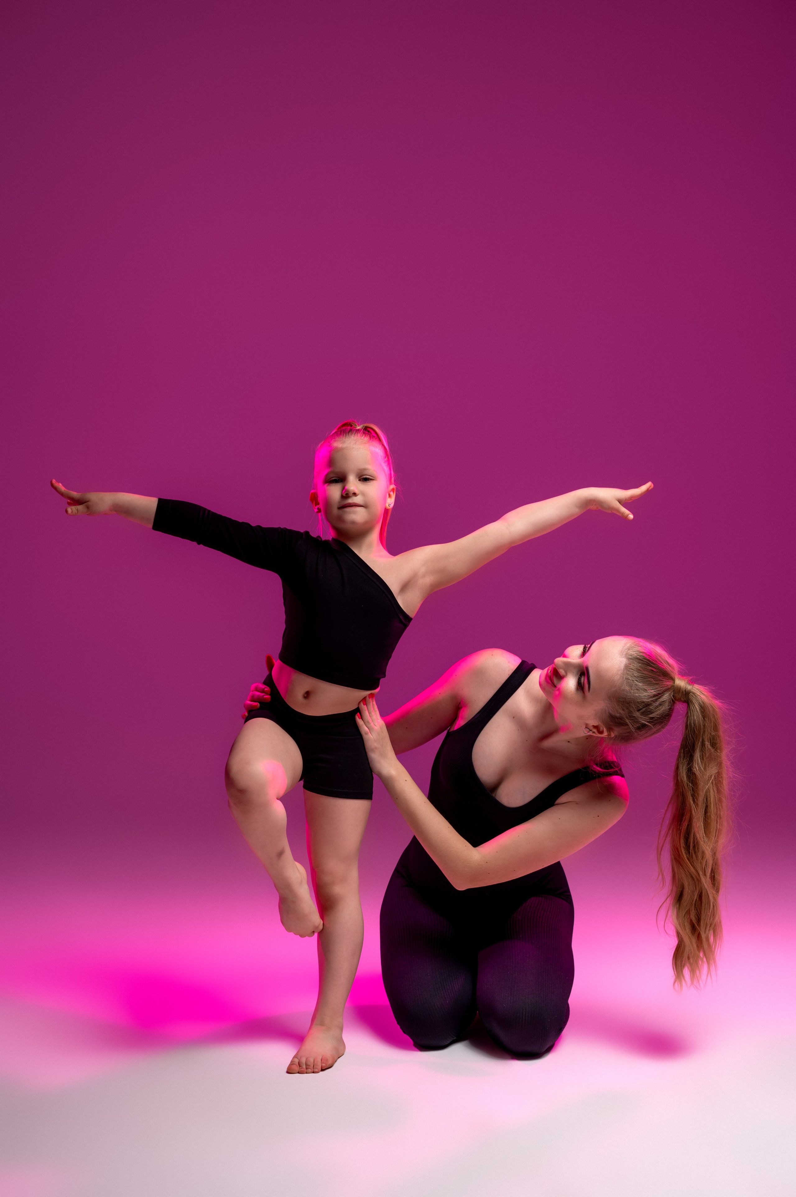 Тренер Полина и девочки. Спортивный фотограф в Туле и Тульской области. Файсханова Фото Спорт