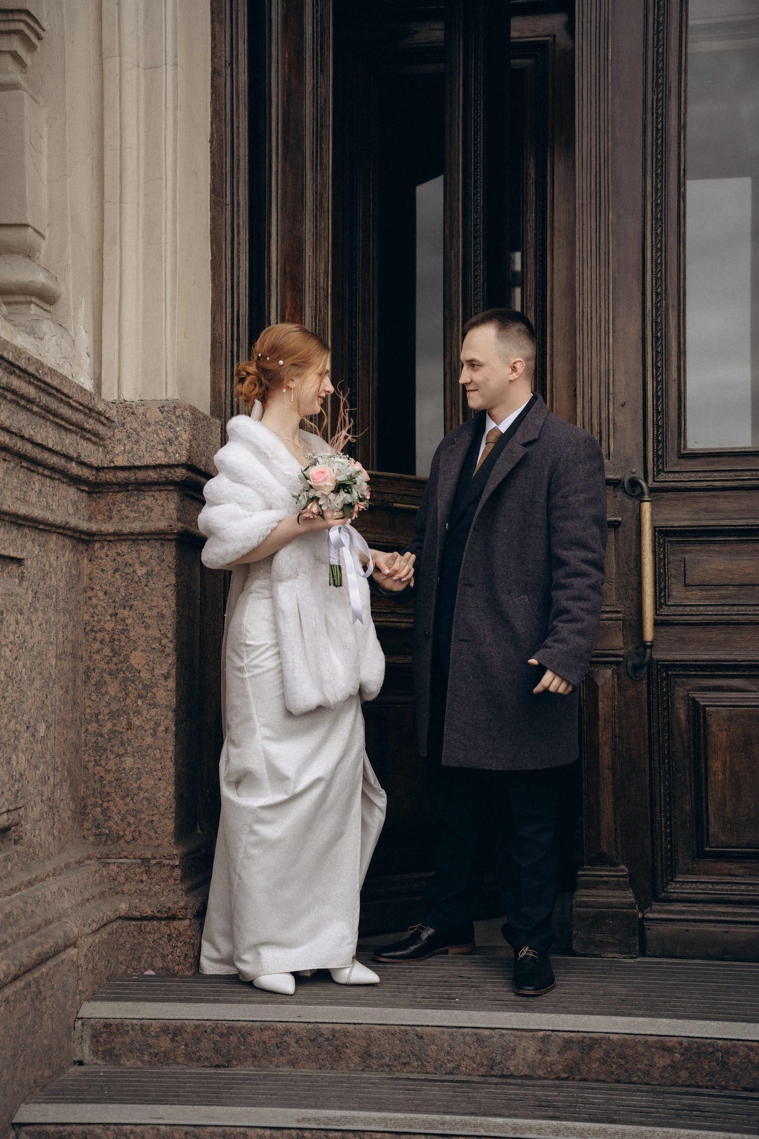 ЗАГС и прогулка. Семейный фотограф в Санкт-Петербурге Екатерина Васильева