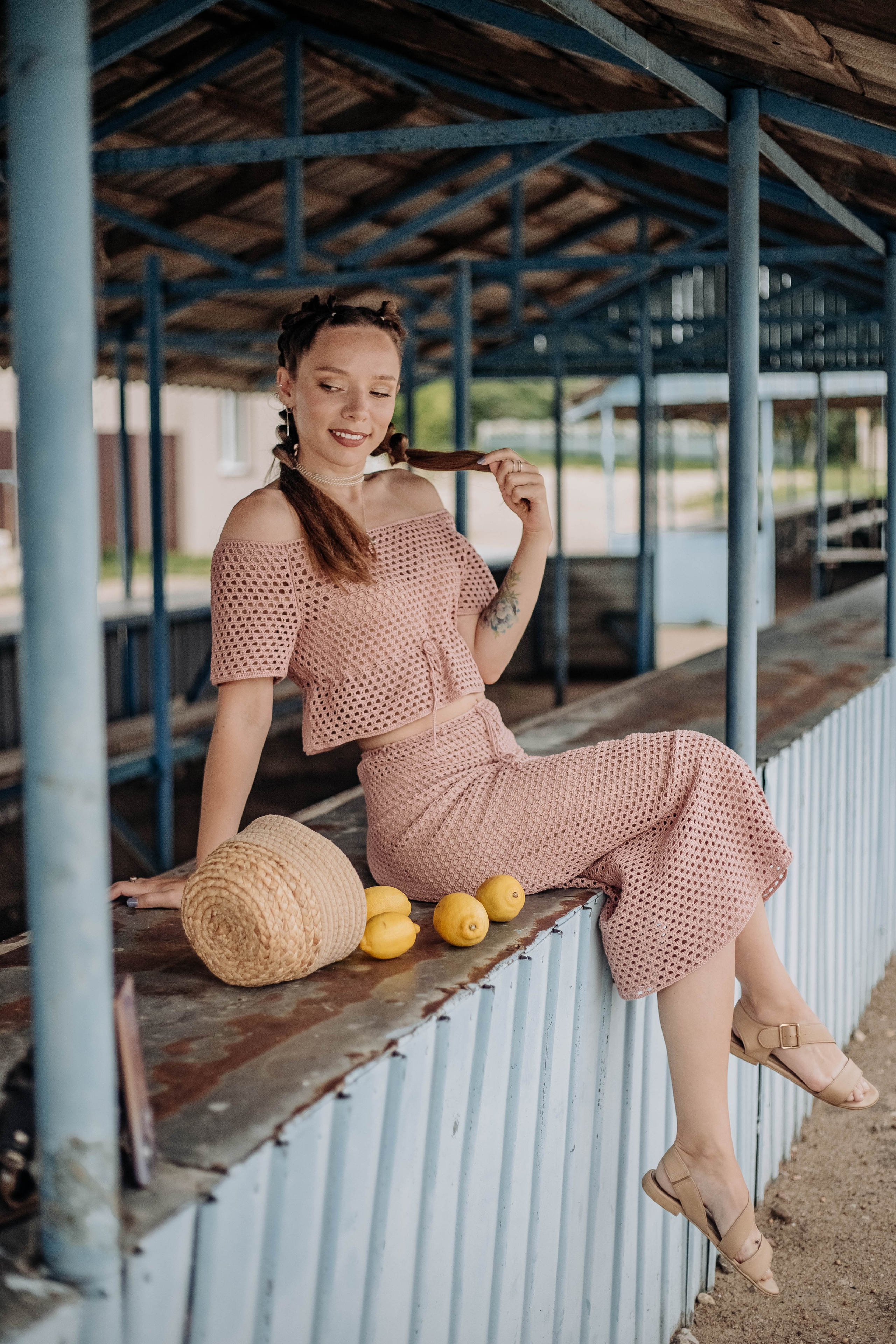 Аня с лимонами. Свадебный и Семейный фотограф Маргарита Павлова