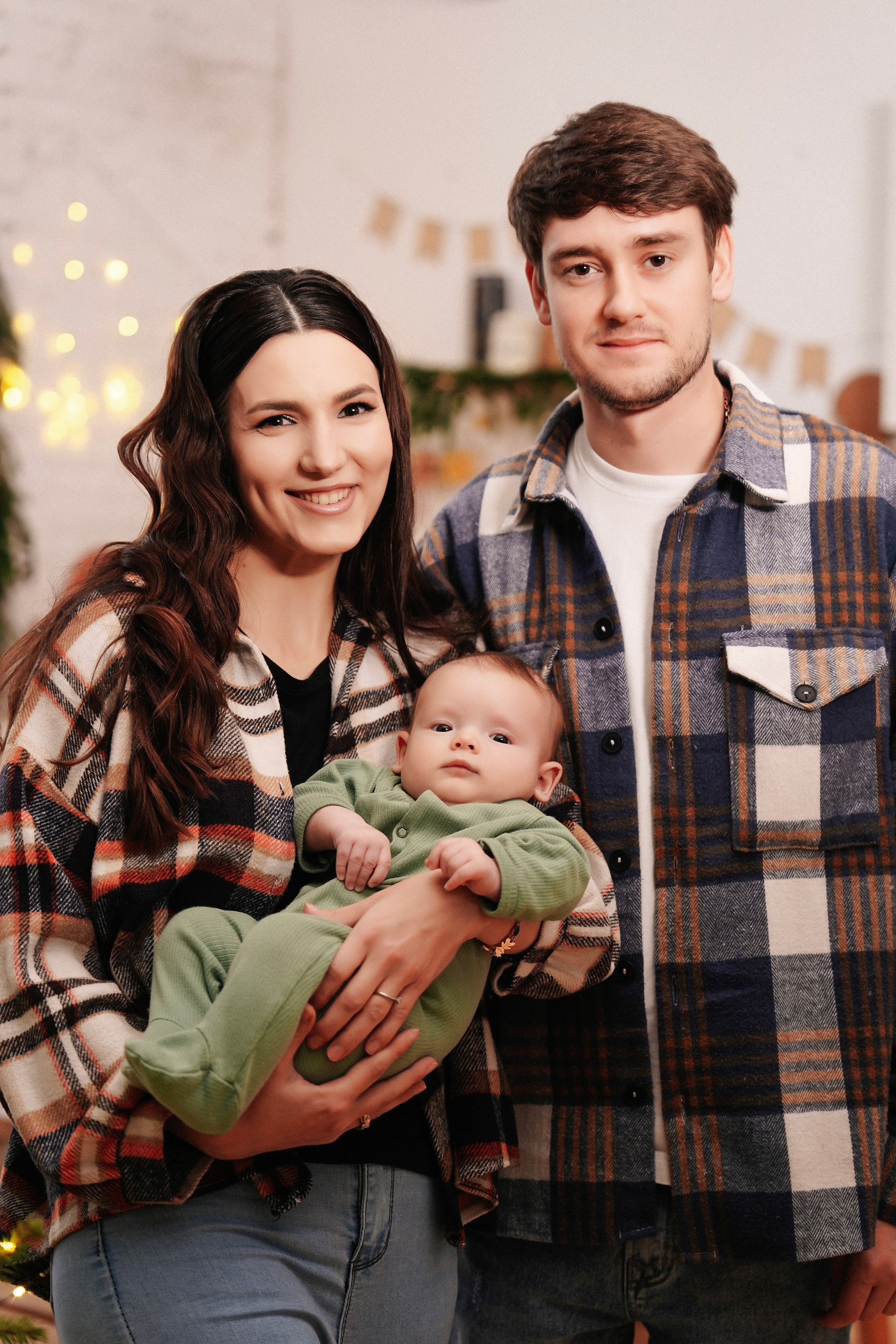 Семейная новогодняя съёмка. Фотограф с психологическим образованием