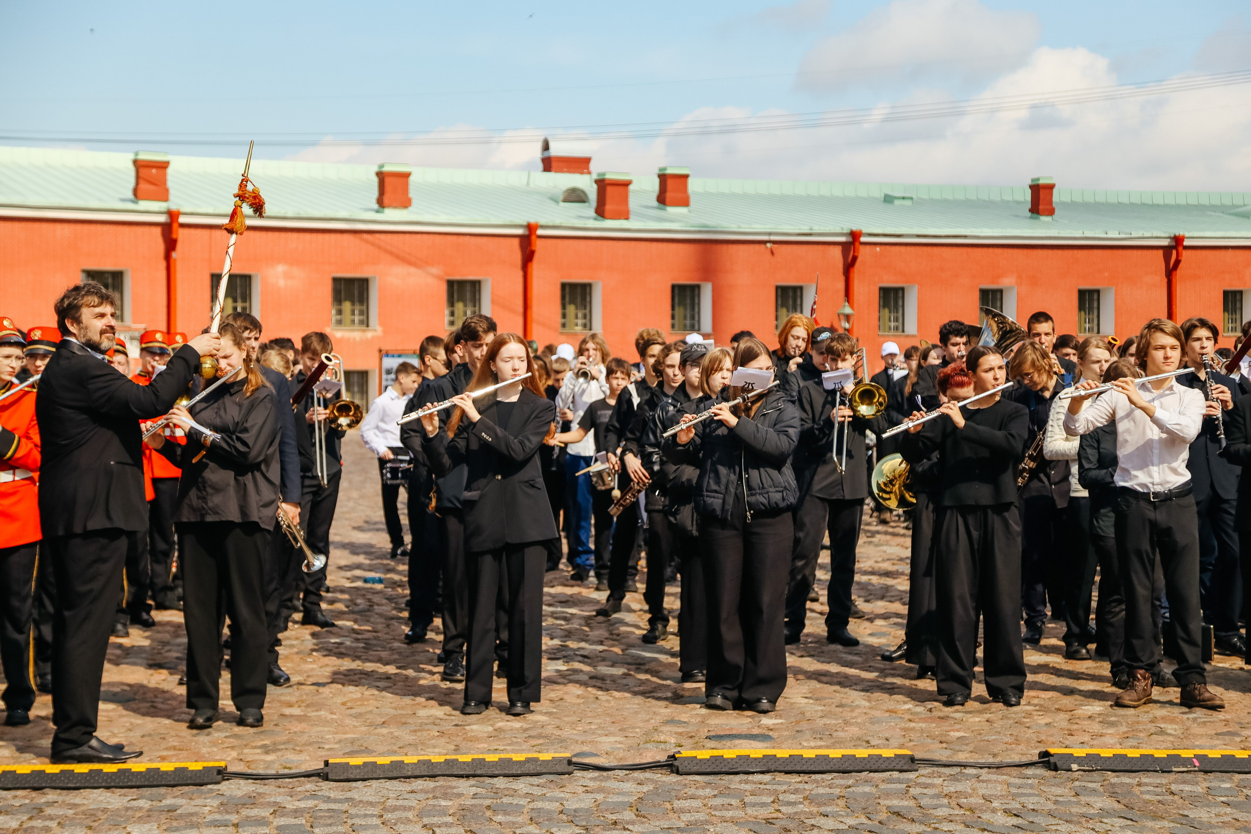 Парад детских духовых оркестров. Семейный фотограф Любовь Саркеева