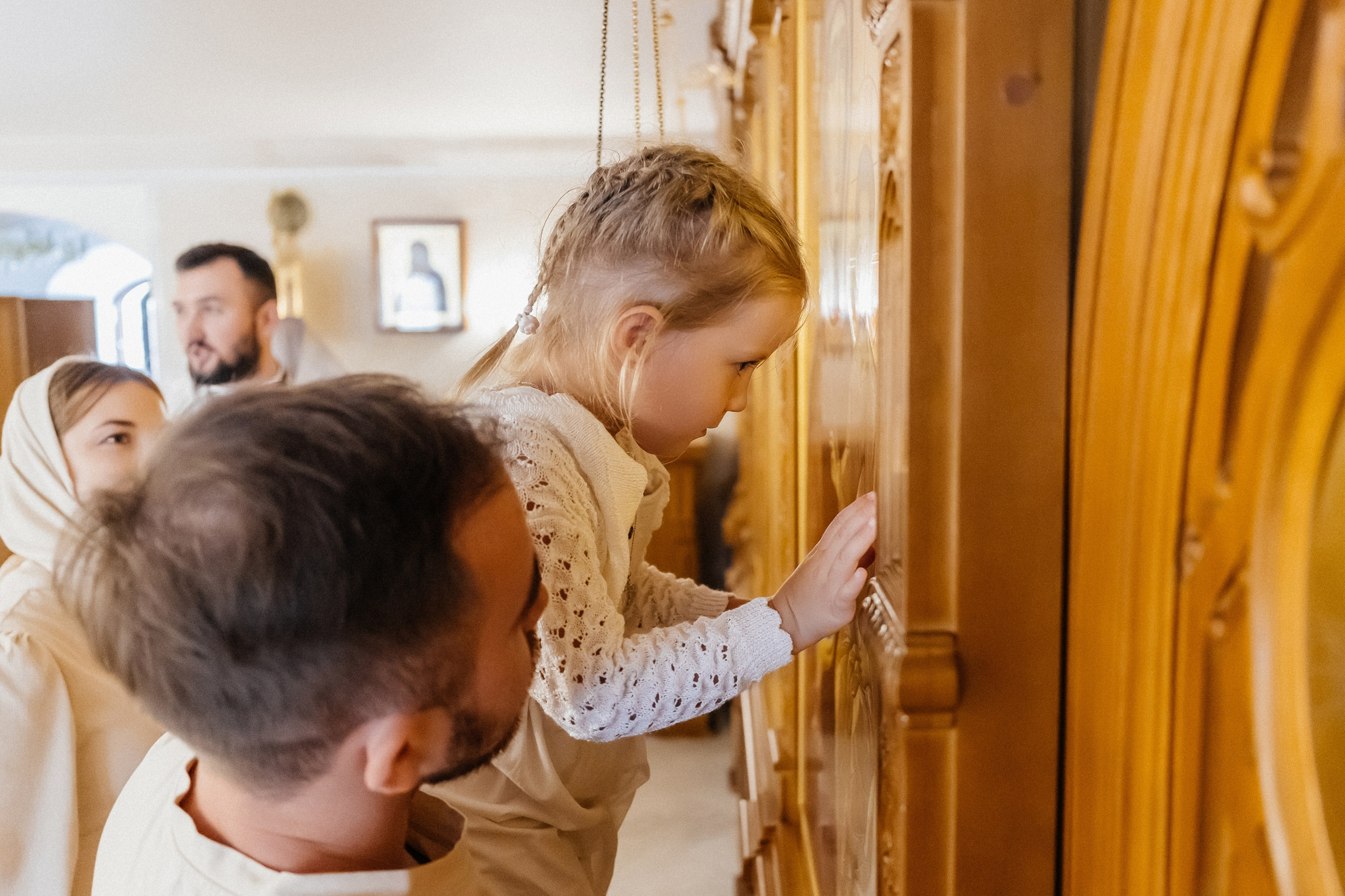 Крещение Алисы. Фотограф Кемерово | Сергей