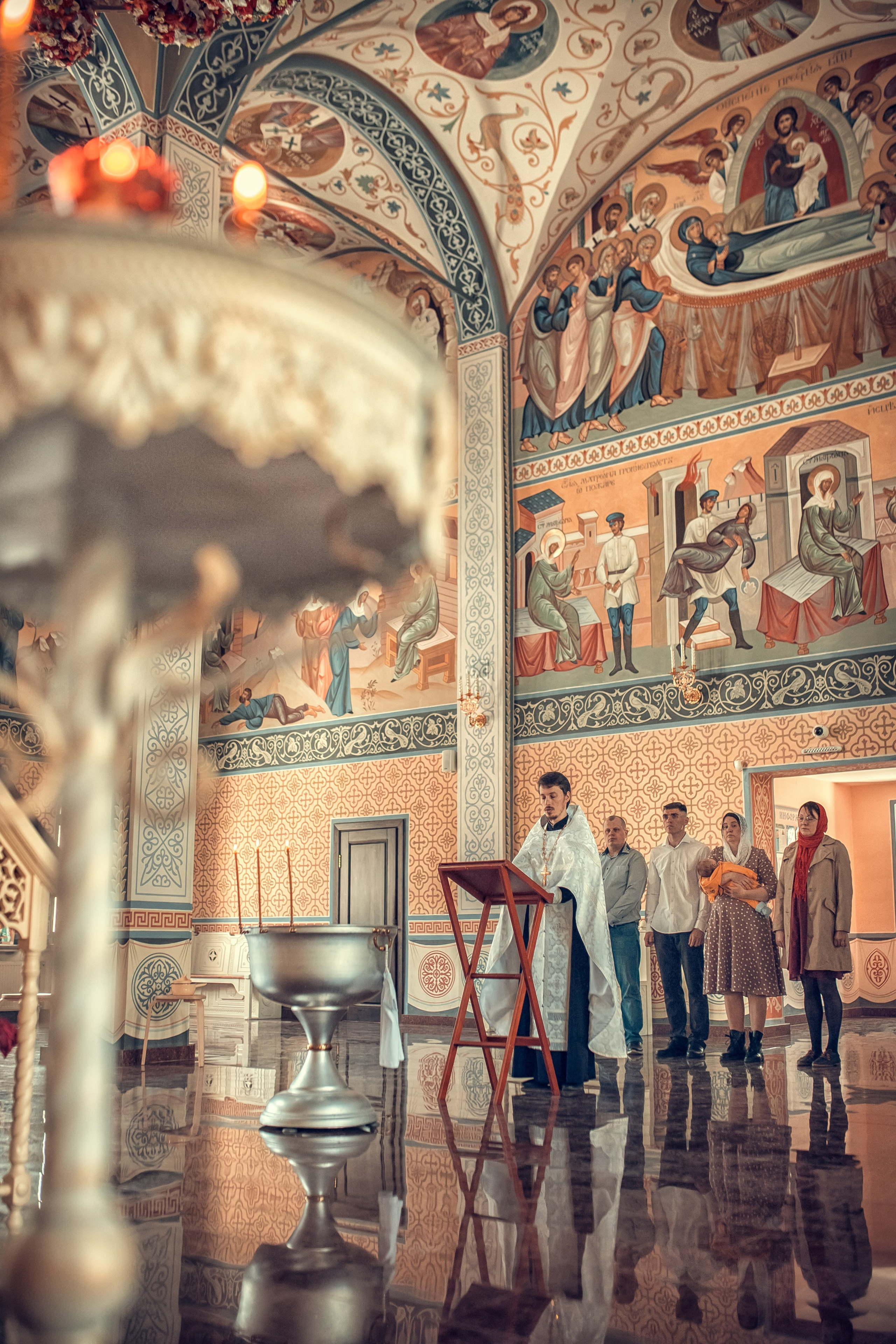 Церковь Матроны Московской в ЖК Цветы. Екатерина Крапивина фотограф церковных Таинств в Нижний Новгороде