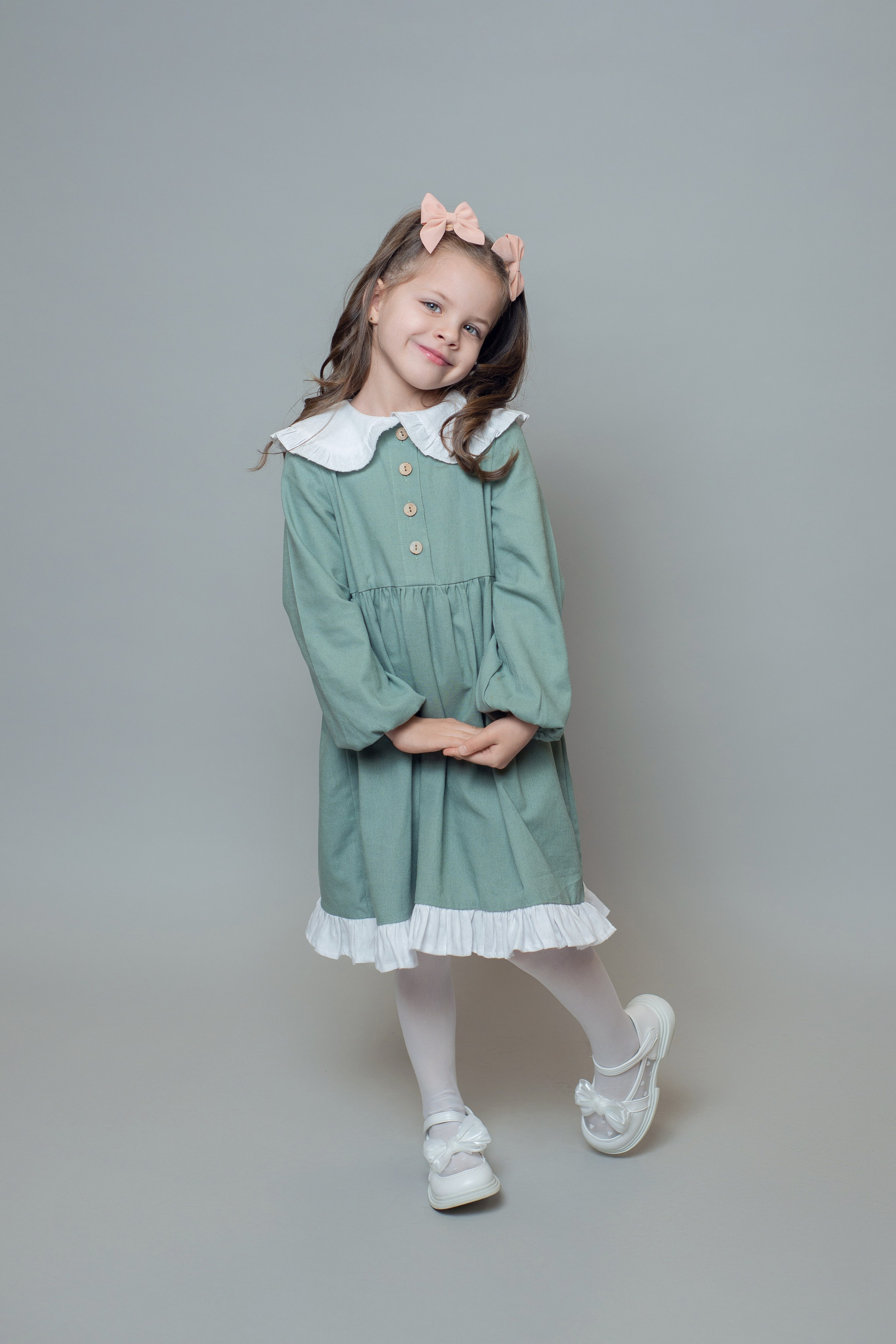 Студийная съемка в саду