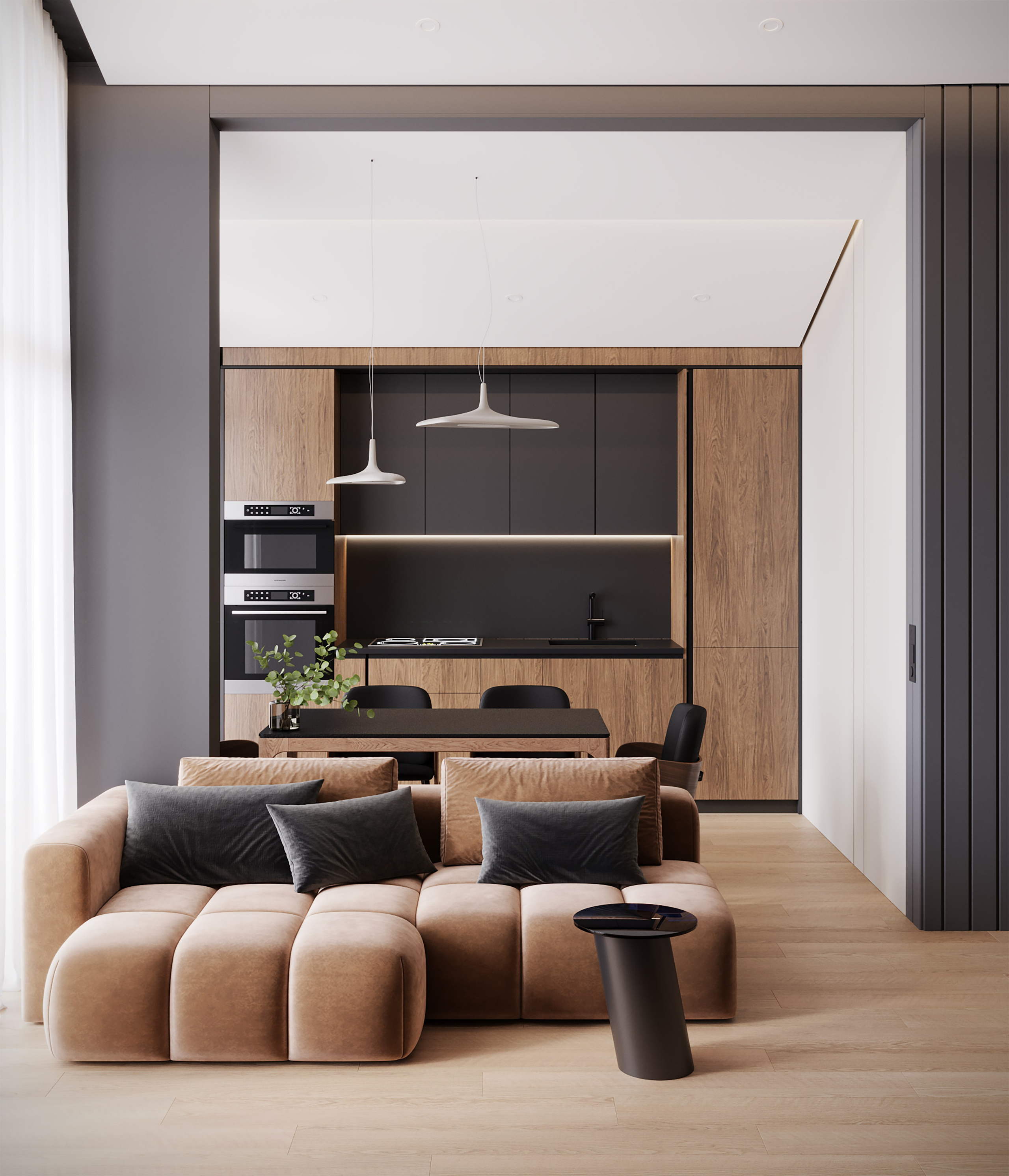 Коттедж 109 м². Дизайнер интерьера Малюгина Ксения Санкт-Петербург