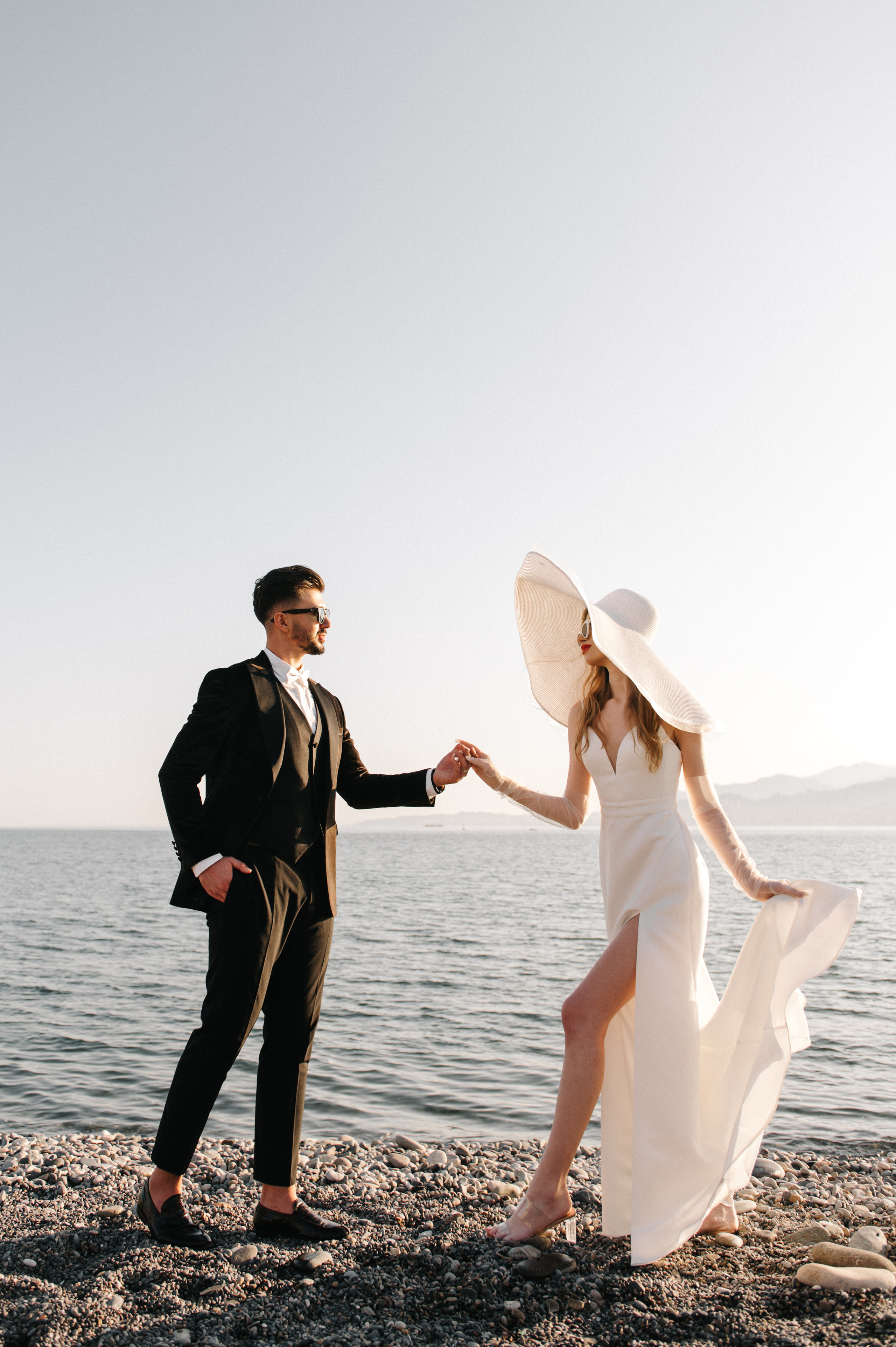 На берегу моря…. Свадебный фотограф Минск