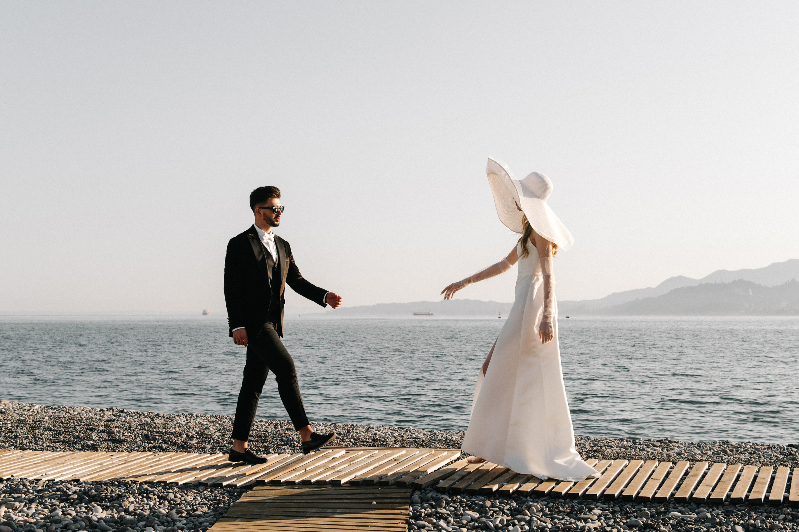 На берегу моря…. Свадебный фотограф Минск