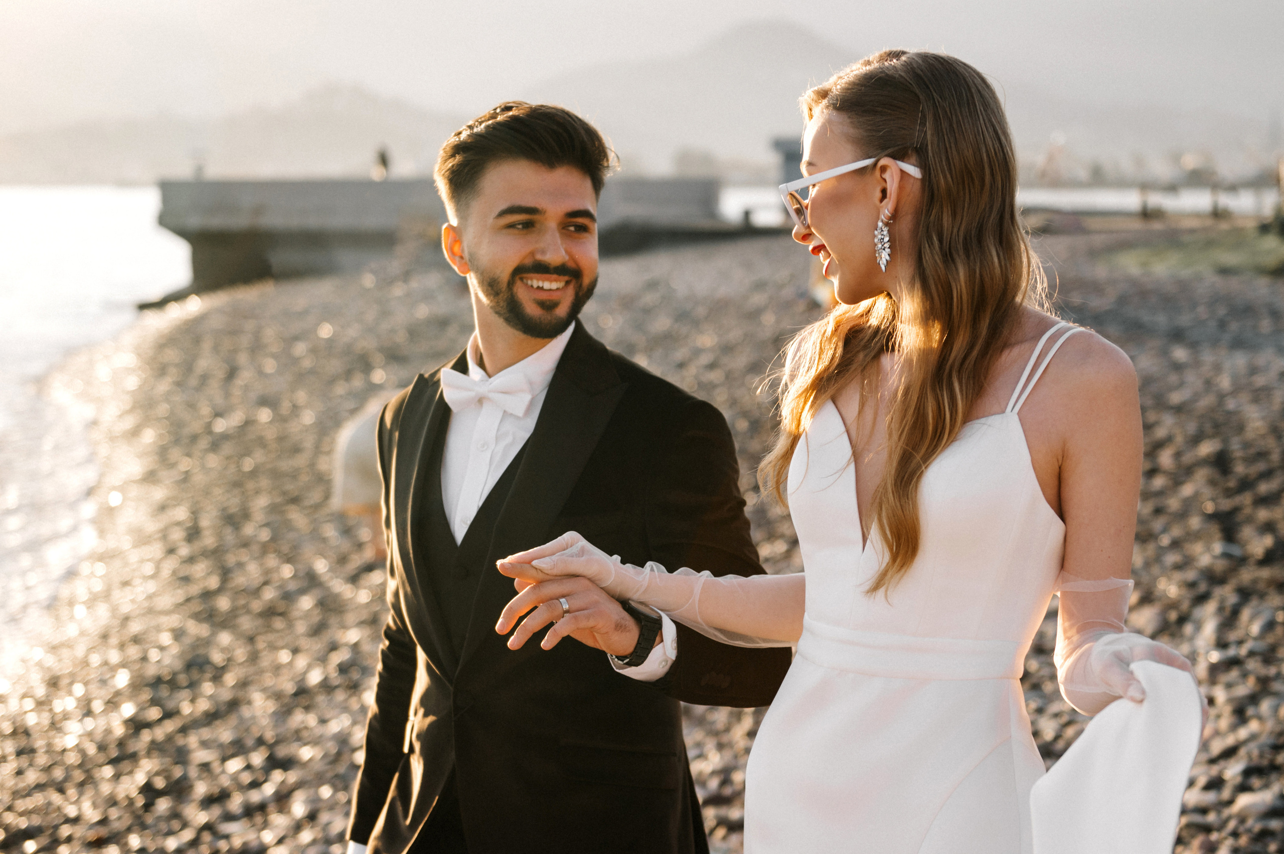 На берегу моря…. Свадебный фотограф Минск