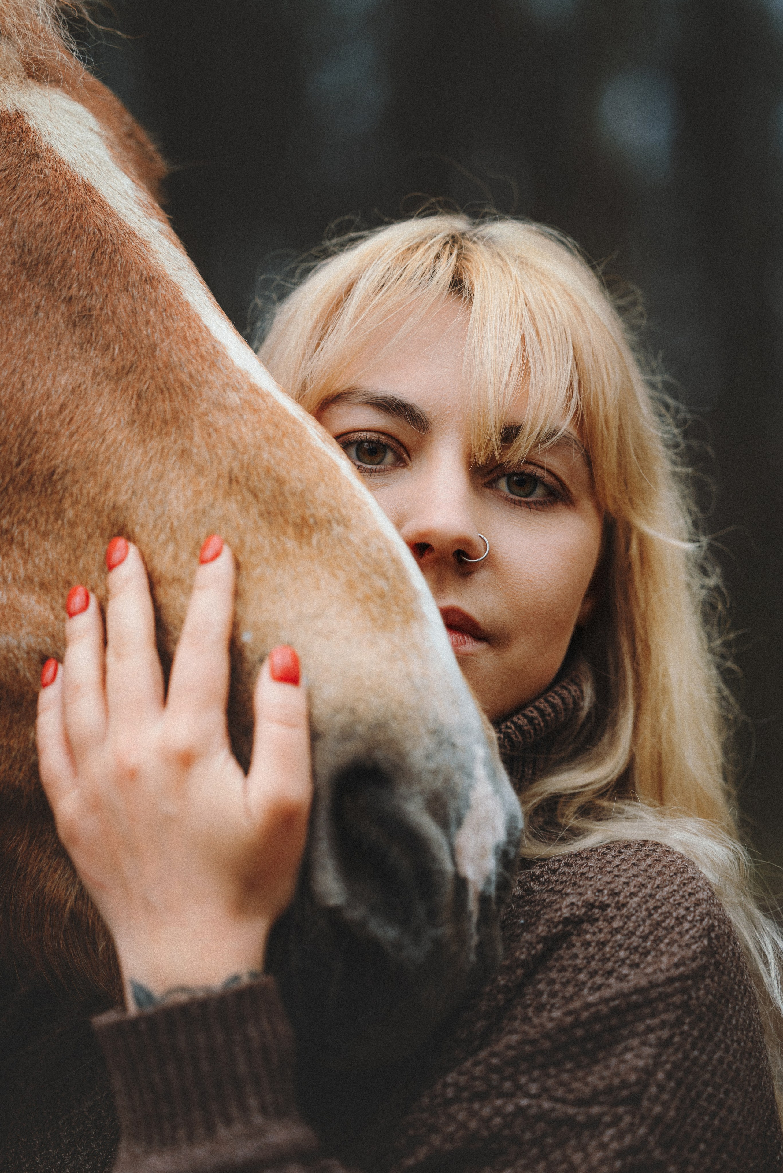 Настя и Люся. Фотограф анималист Осипчикова Мария