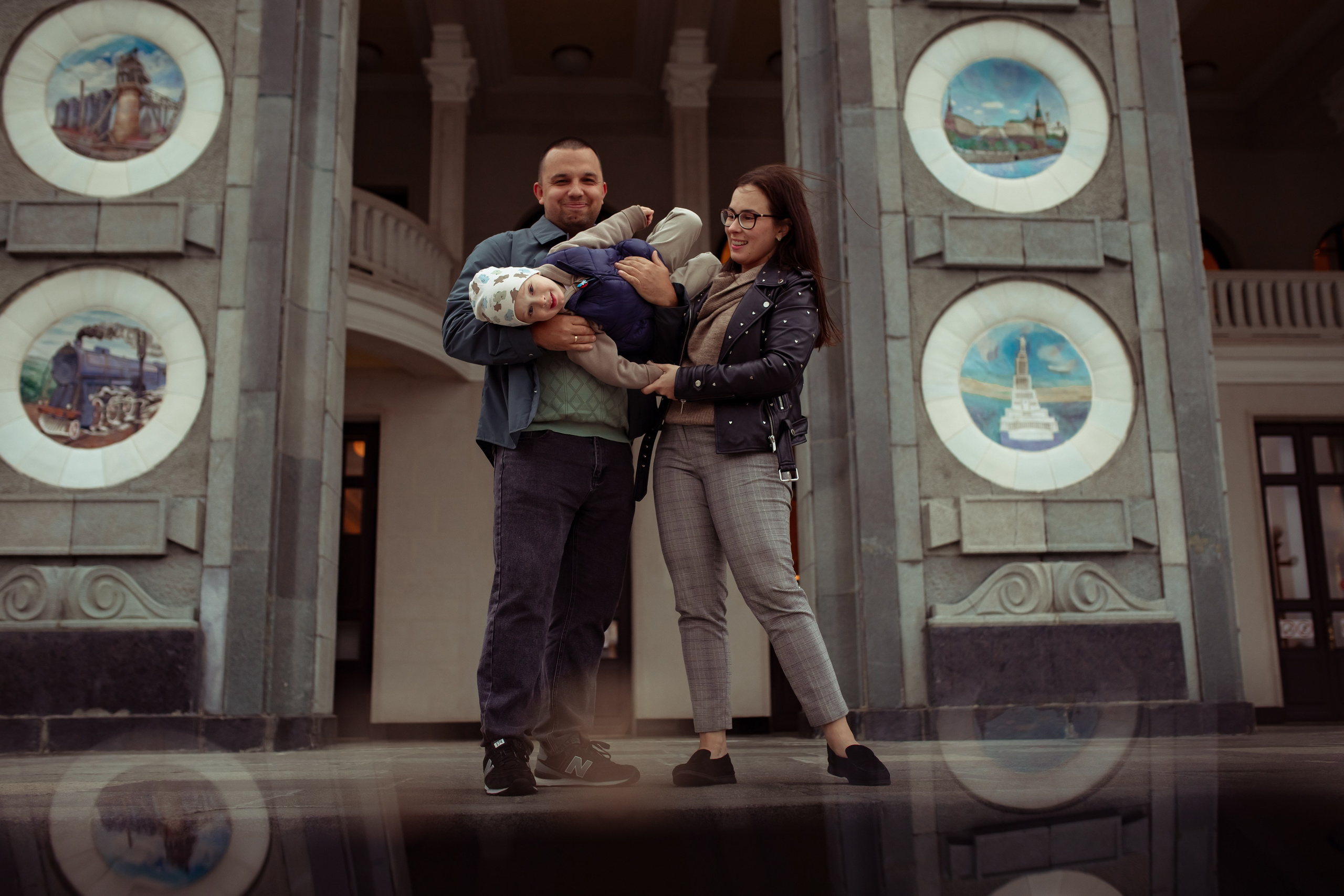 Руслан, Мария и Григорий. Семейный и детский фотограф в Москве Дорогова Екатерина