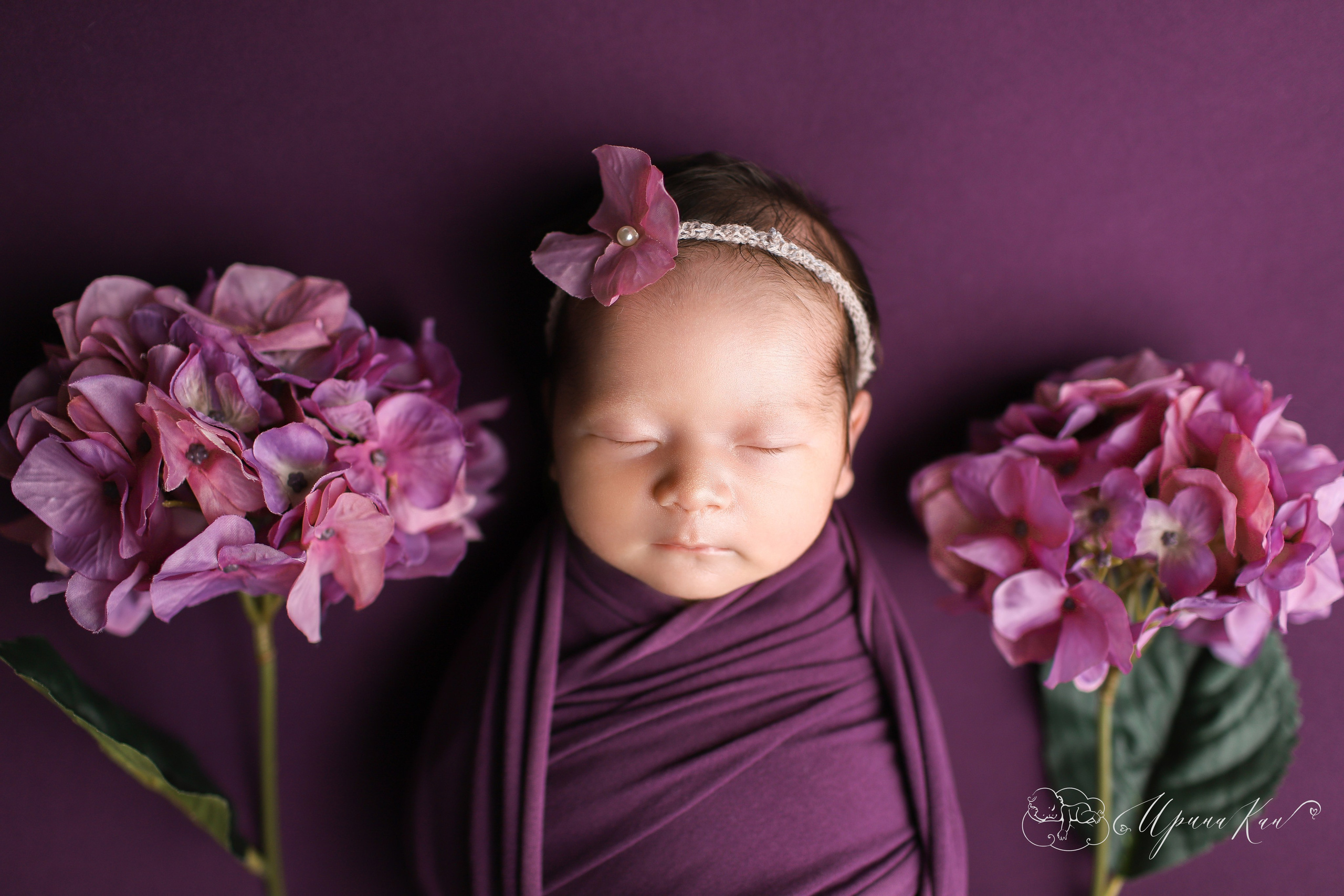 Мини съемка новорожденные девочки. Ирина Кан Фотограф новорожденных в Екатеринбурге