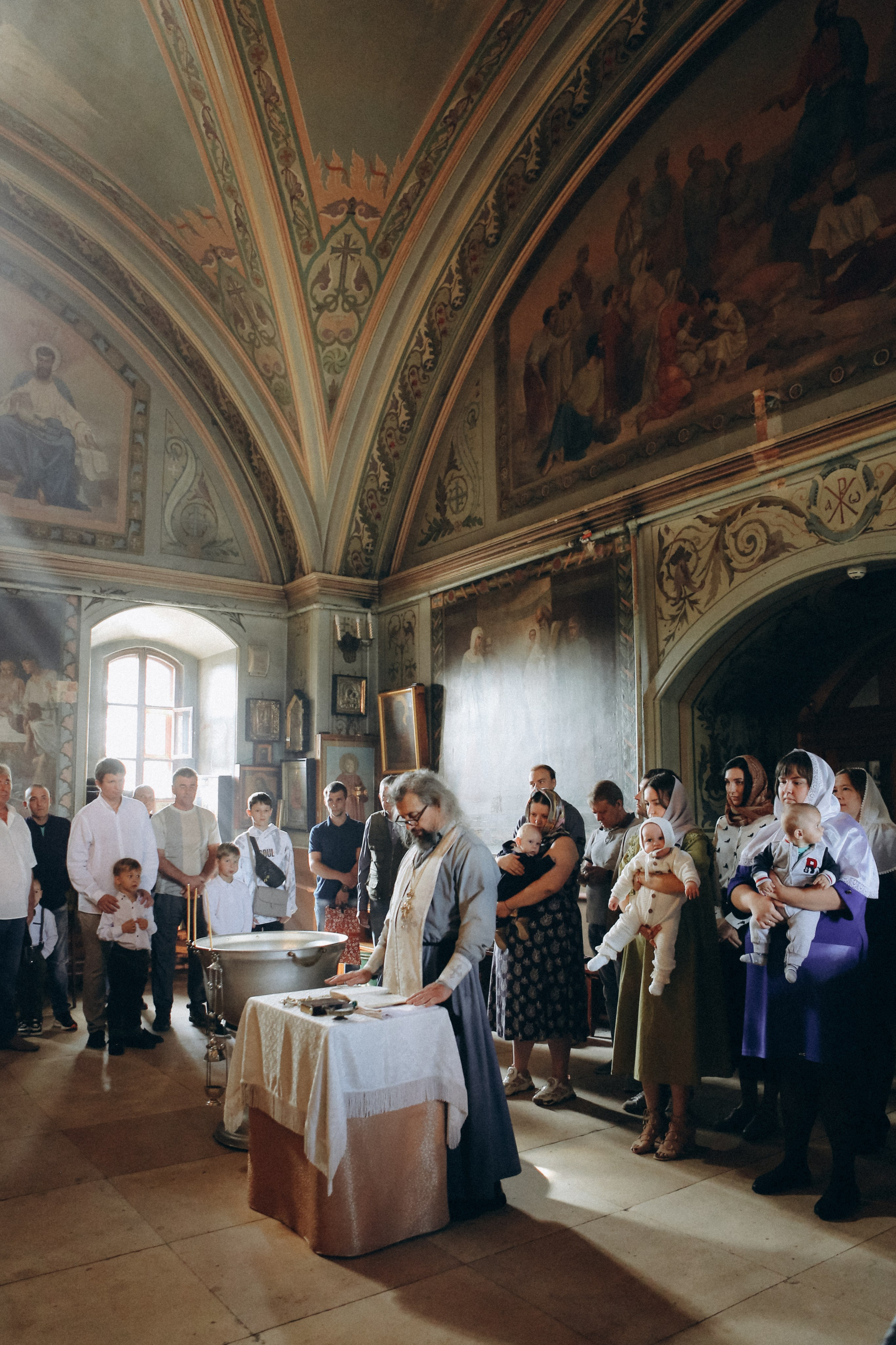 Крещение Ивана. Фотограф Анастасия Кувшинова Москва