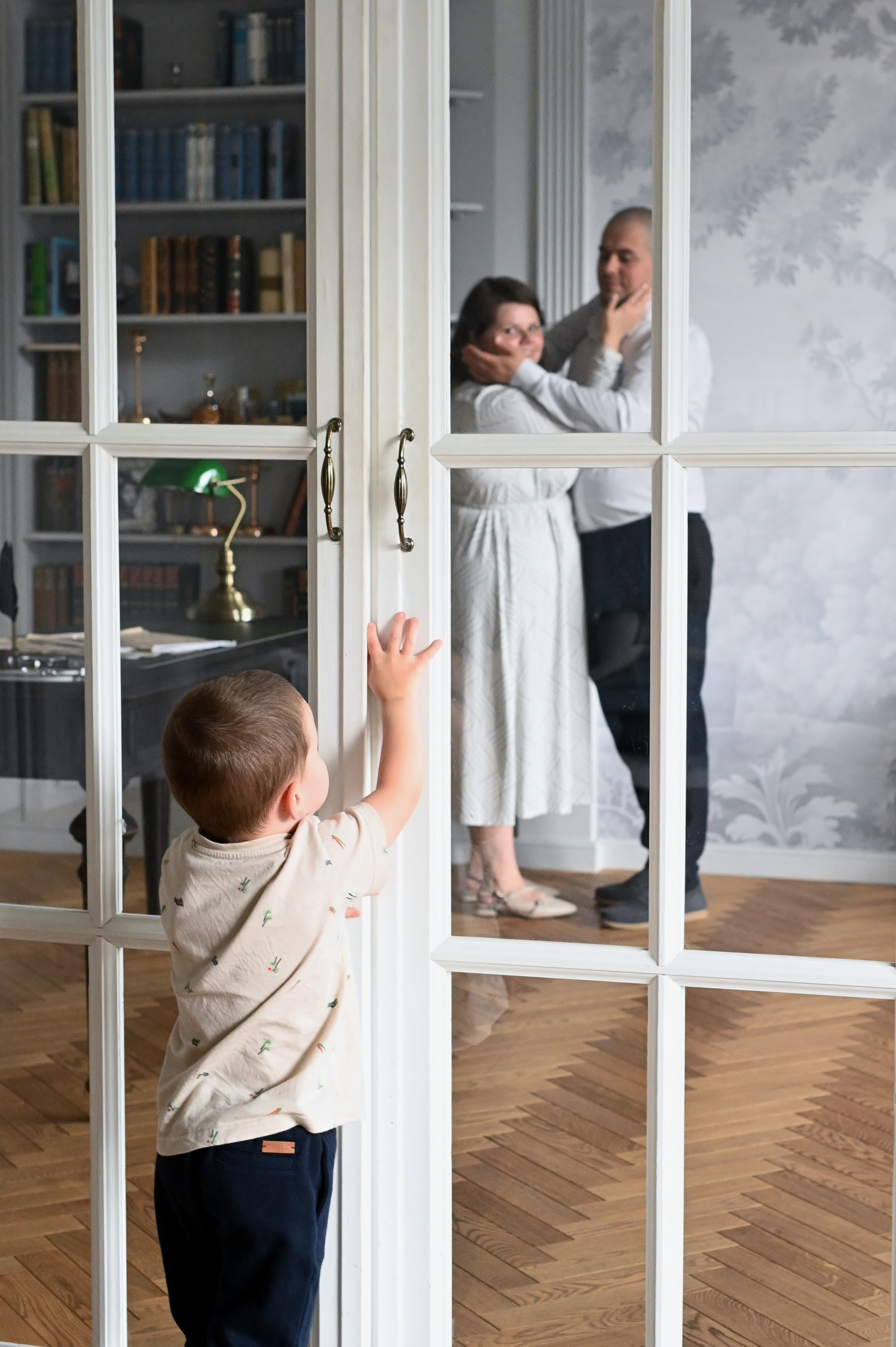 Студийная фотосессия семьи. Свадебный и семейный фотограф в Москве Ирина Гончарова