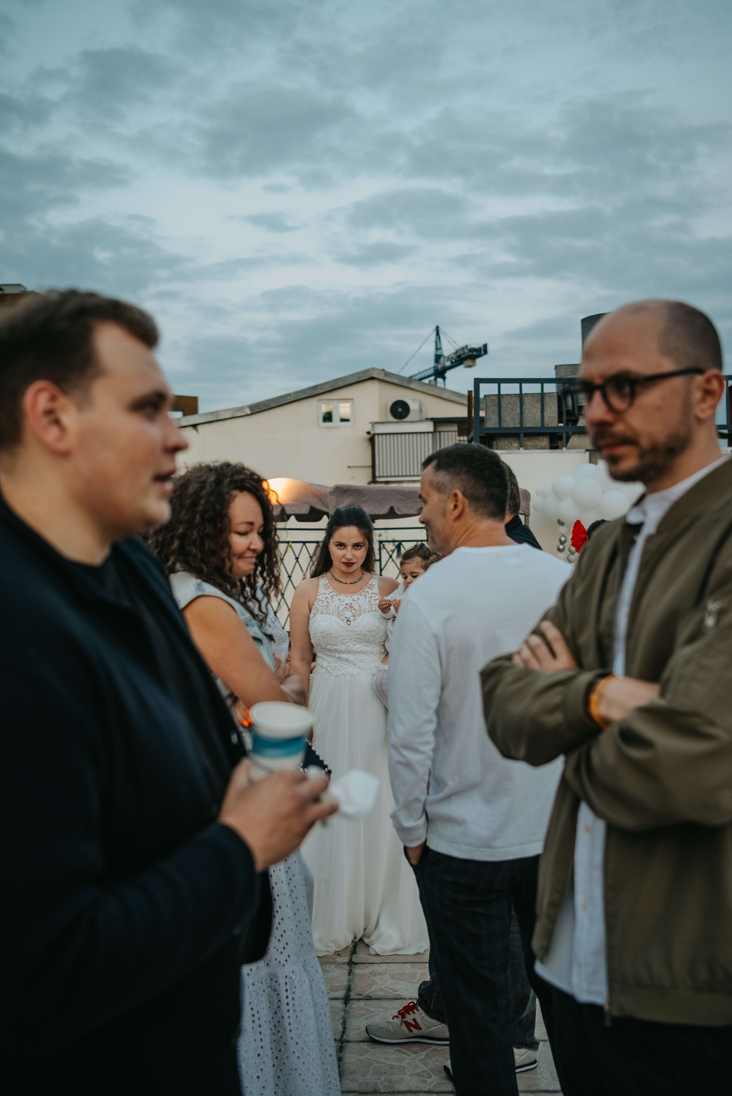 Вечеринка на крыше. Портретный и свадебный фотограф в Тбилиси • xeniqo