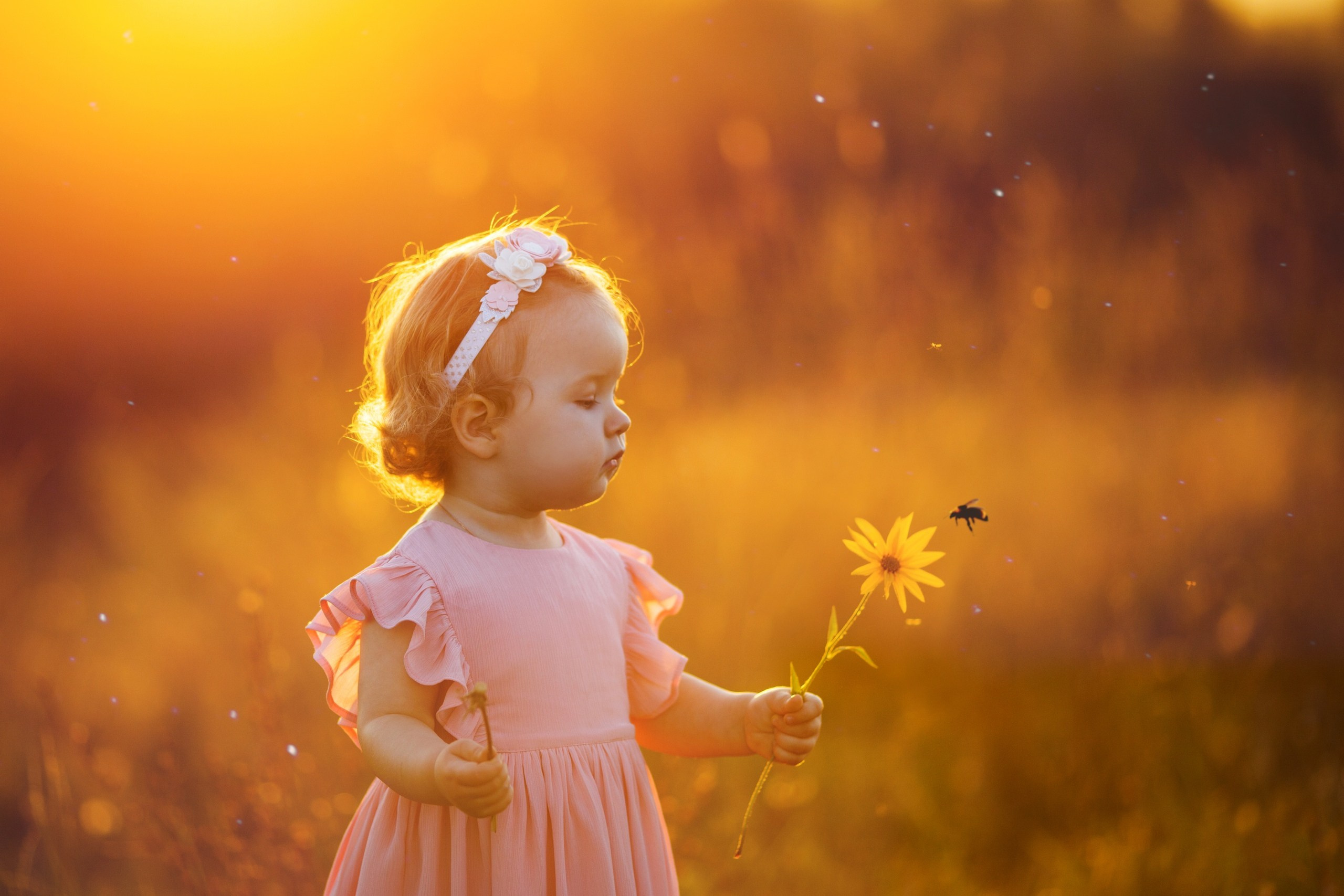 Фотосессия в поле. Фотограф Евгения Васильева в г. Чебоксары