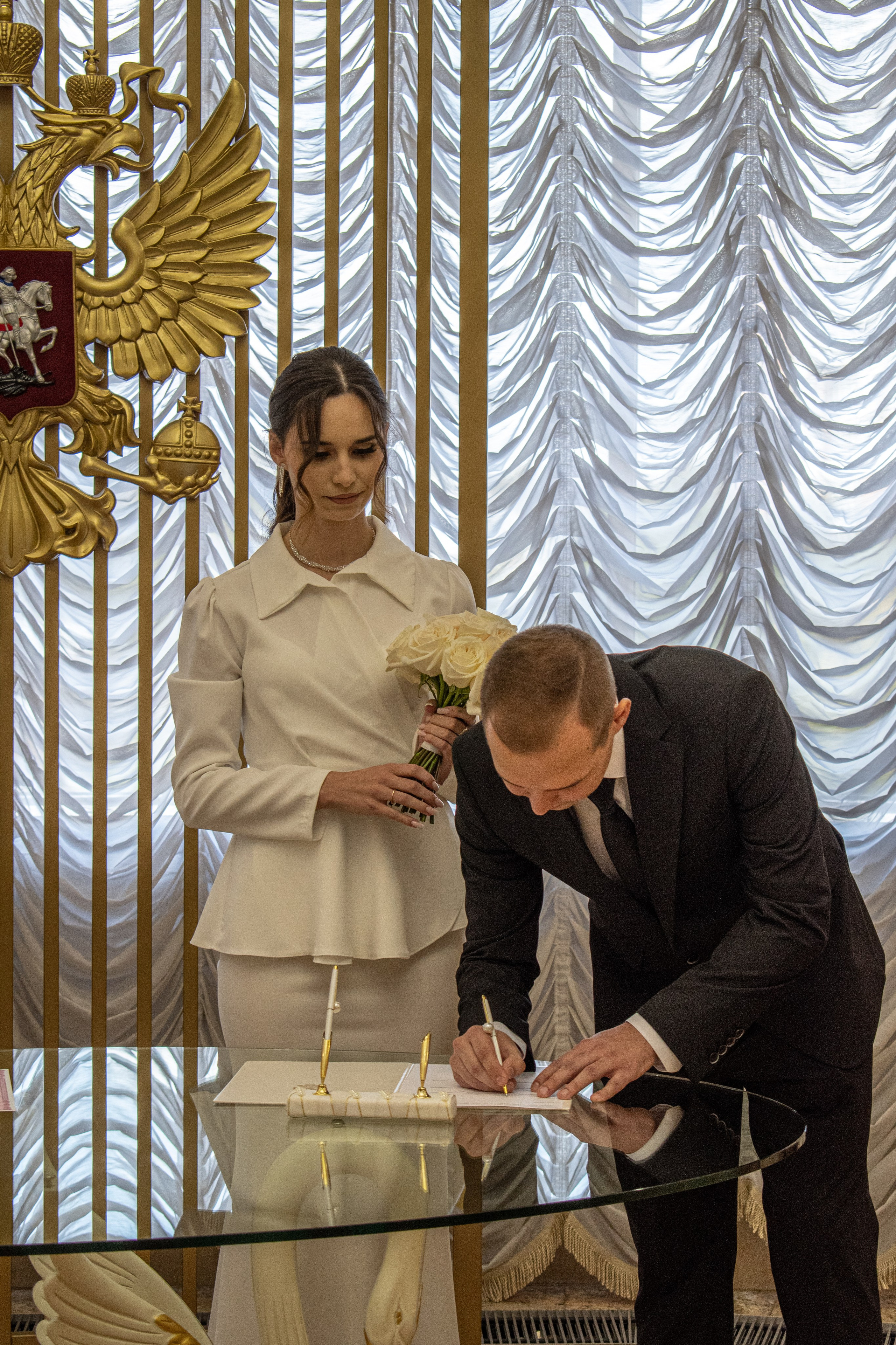 Роспись. Тюменский ЗАГС. Портретный фотограф Кристина Саргсян