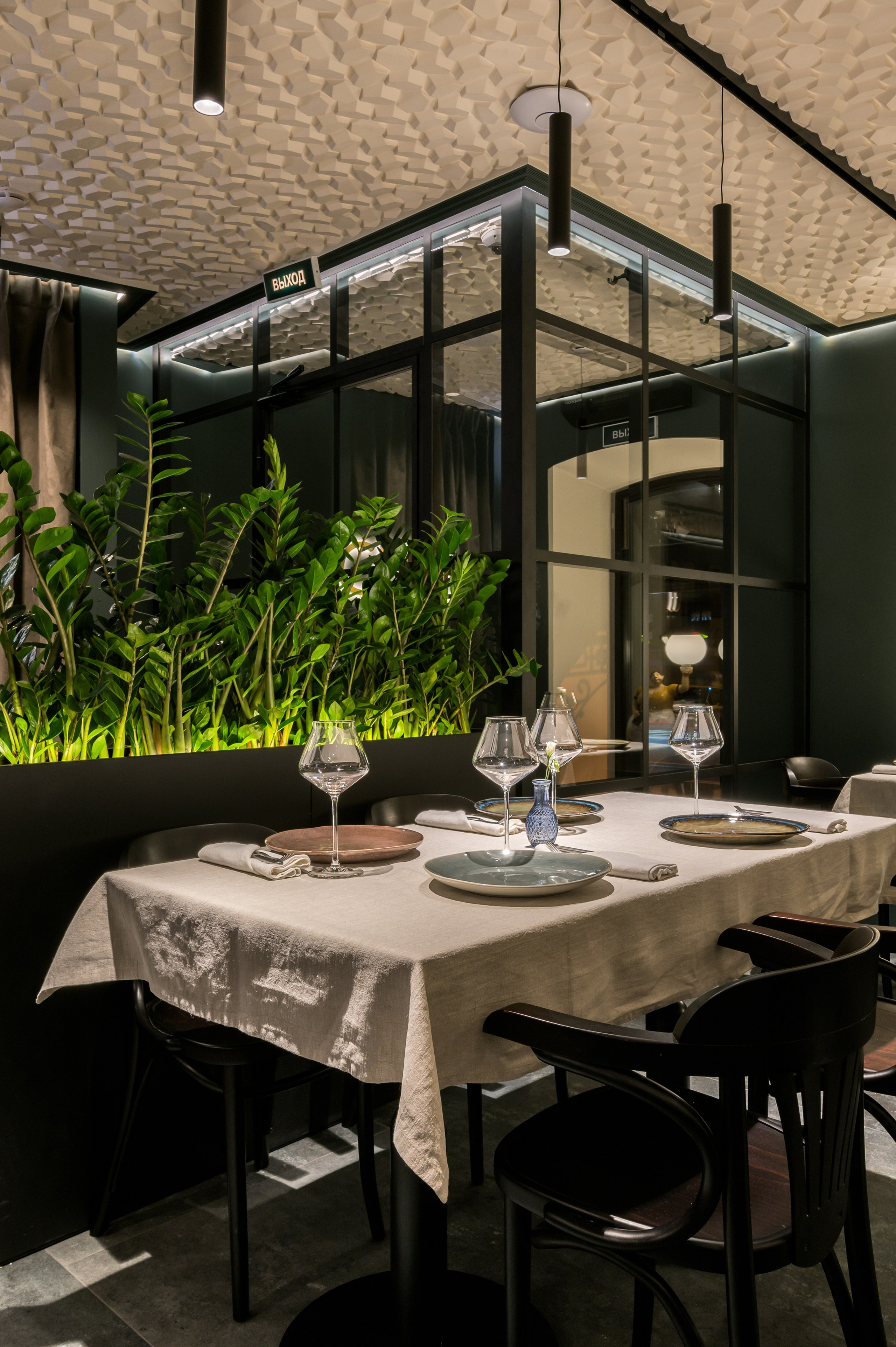 Ресторан. Интерьерный фотограф Мария Дмитриева. Санкт-Петербург
