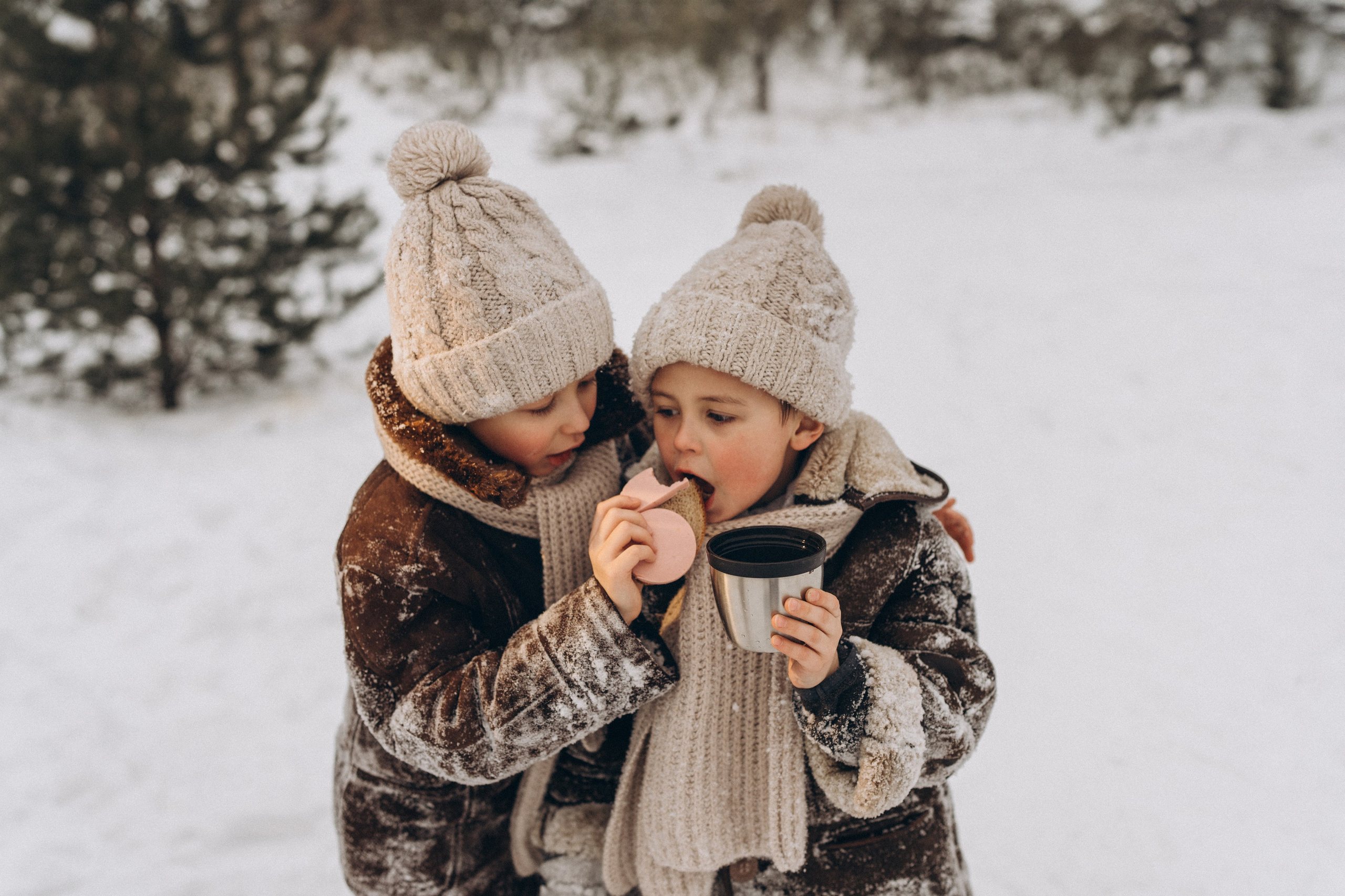 Зимняя семейная фотосессия. Детский, семейный и ньюборн фотограф в Москве Юлия Шуарт