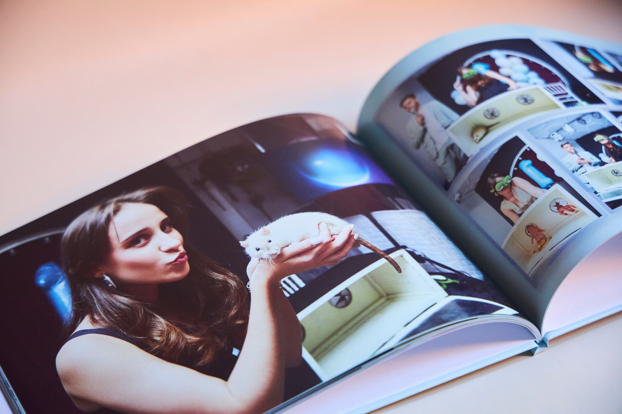 Фотокнига с первого дня рождения. Фотограф Кирсанова Наталия. Фотохудожник Наталия Кирсанова